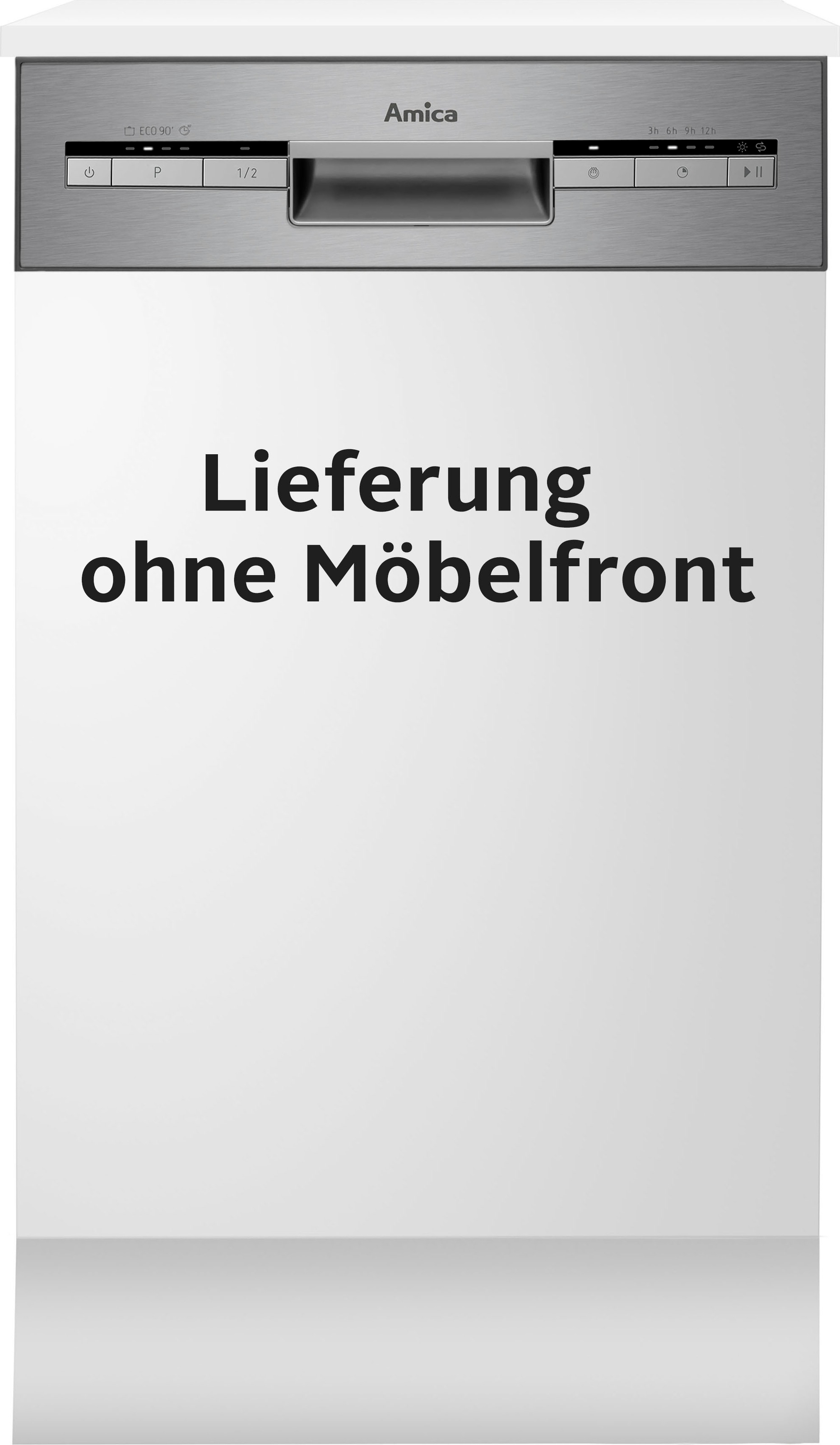 Amica vollintegrierbarer Geschirrspüler »EGSP 569 900 E«, 9 Maßgedecke