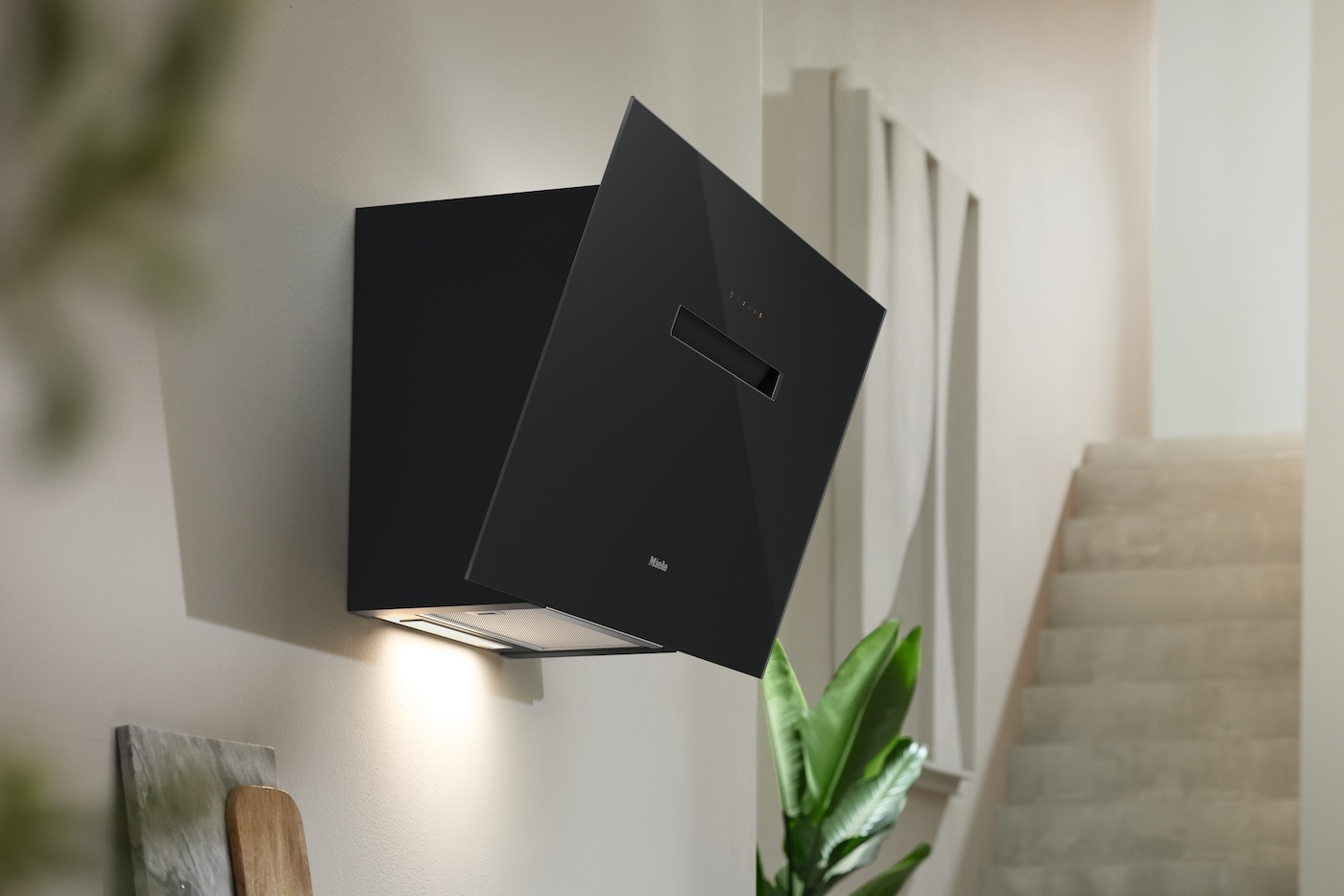 Miele Wandhaube »DAH 1950 Active Obsidianschwarz«