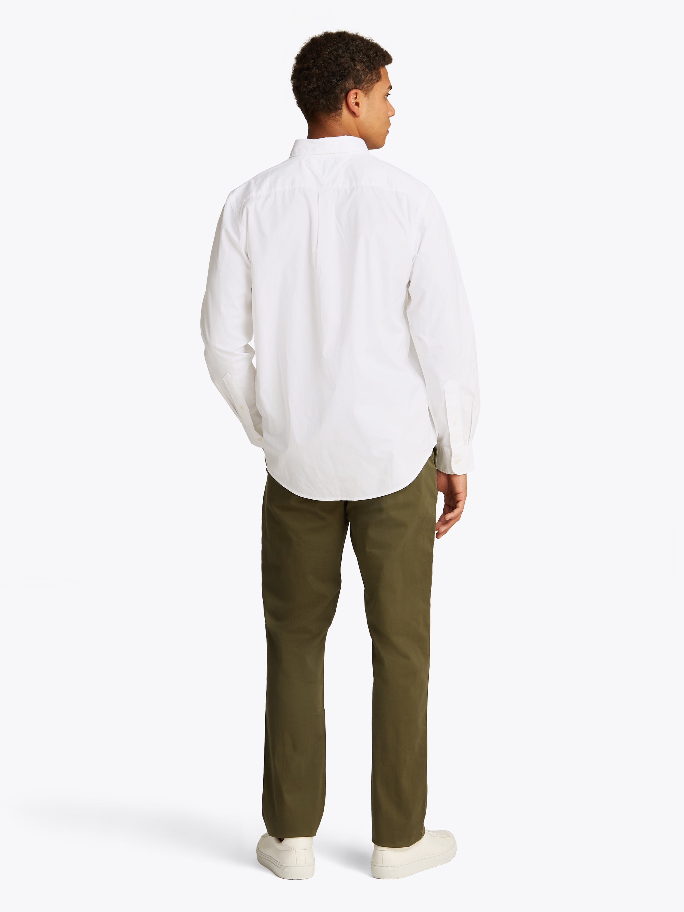 Tommy Hilfiger Langarmhemd »CORE FLEX POPLIN SOLID Regular Fit SHIRT« Regular Fit Flex Cotton