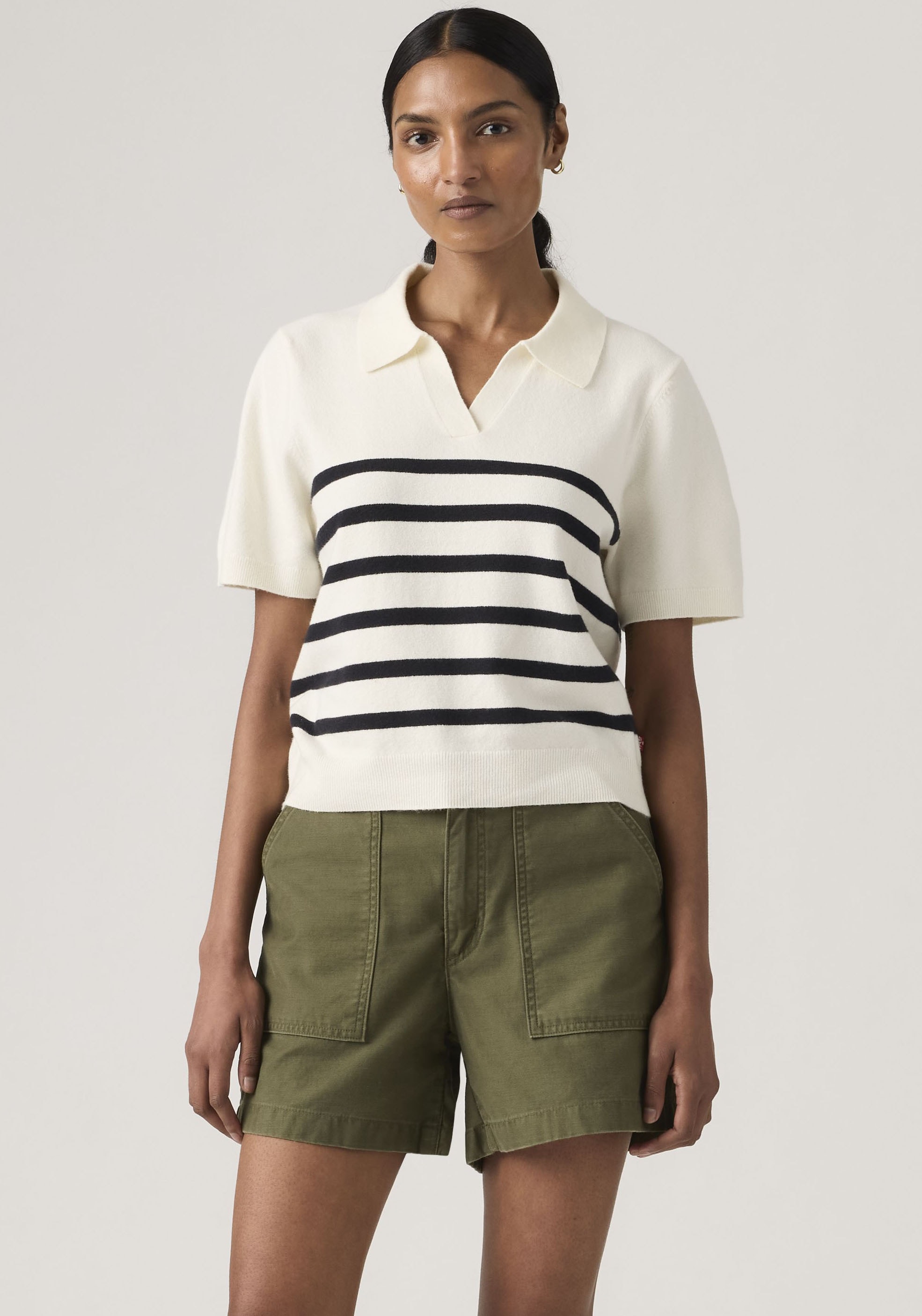 Levi's® Kurzarmpullover »SUPER SOFT POLO SWEATER«