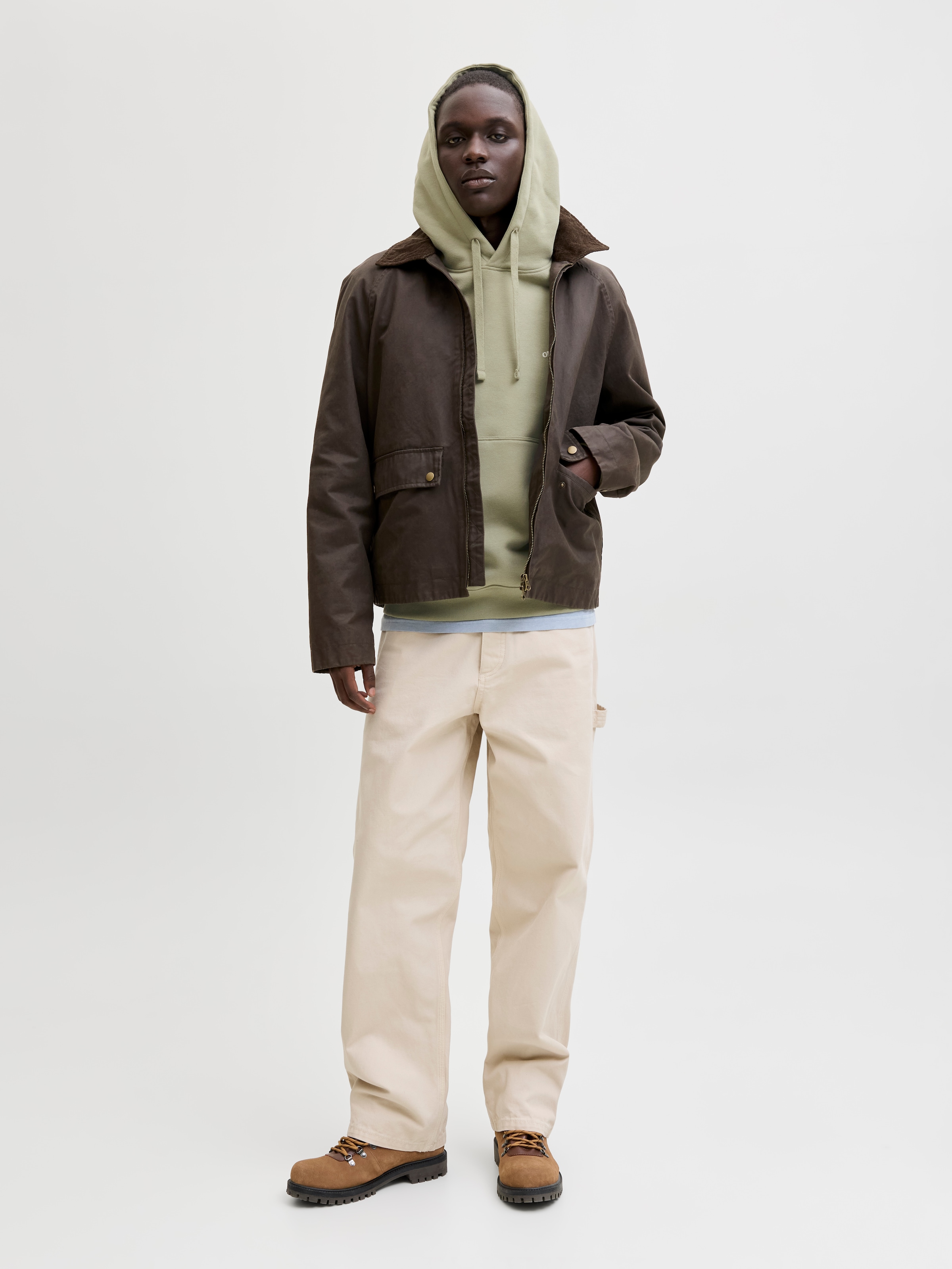 Jack & Jones Kapuzensweatshirt »JORGREENE BRANDING SWEAT HOOD CH«
