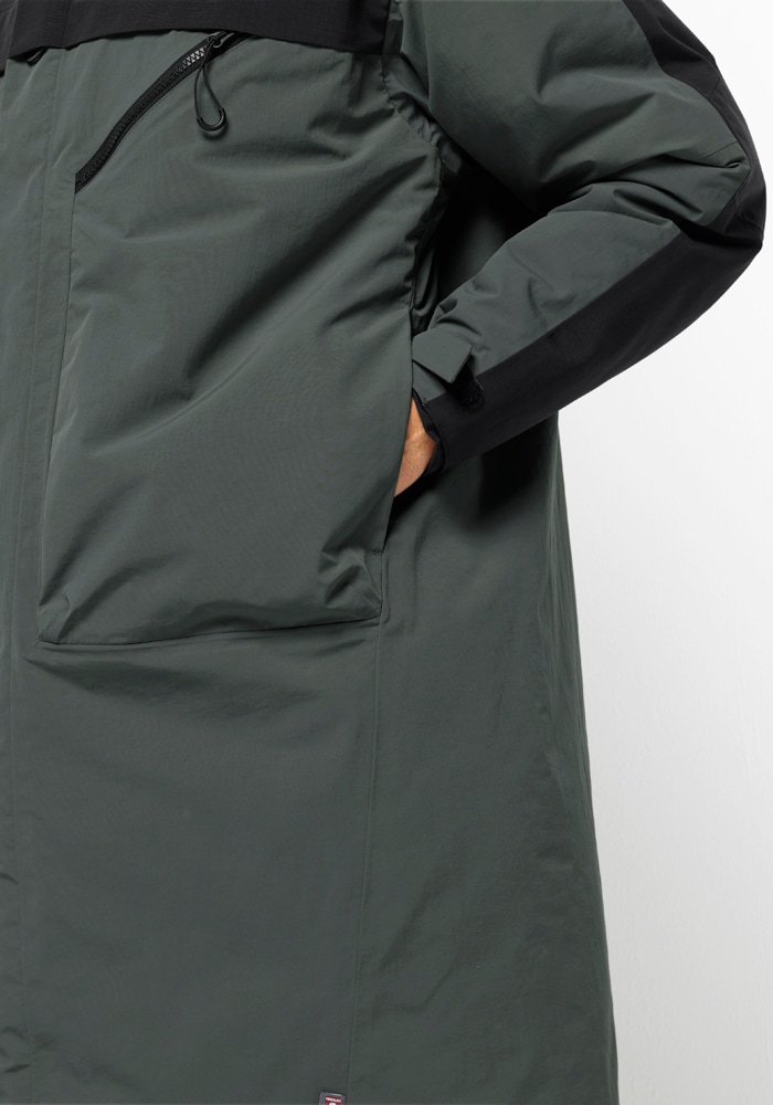 Jack Wolfskin Funktionsparka »HEUMARKT 2L PARKA«, mit Kapuze