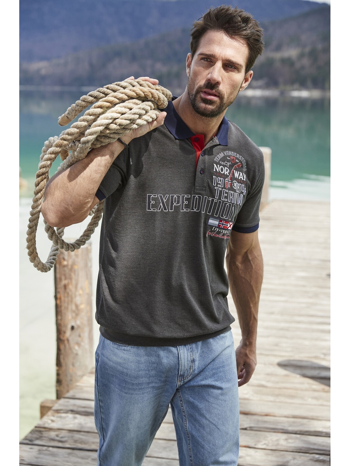 Jan Vanderstorm Poloshirt »Poloshirt ERLING«