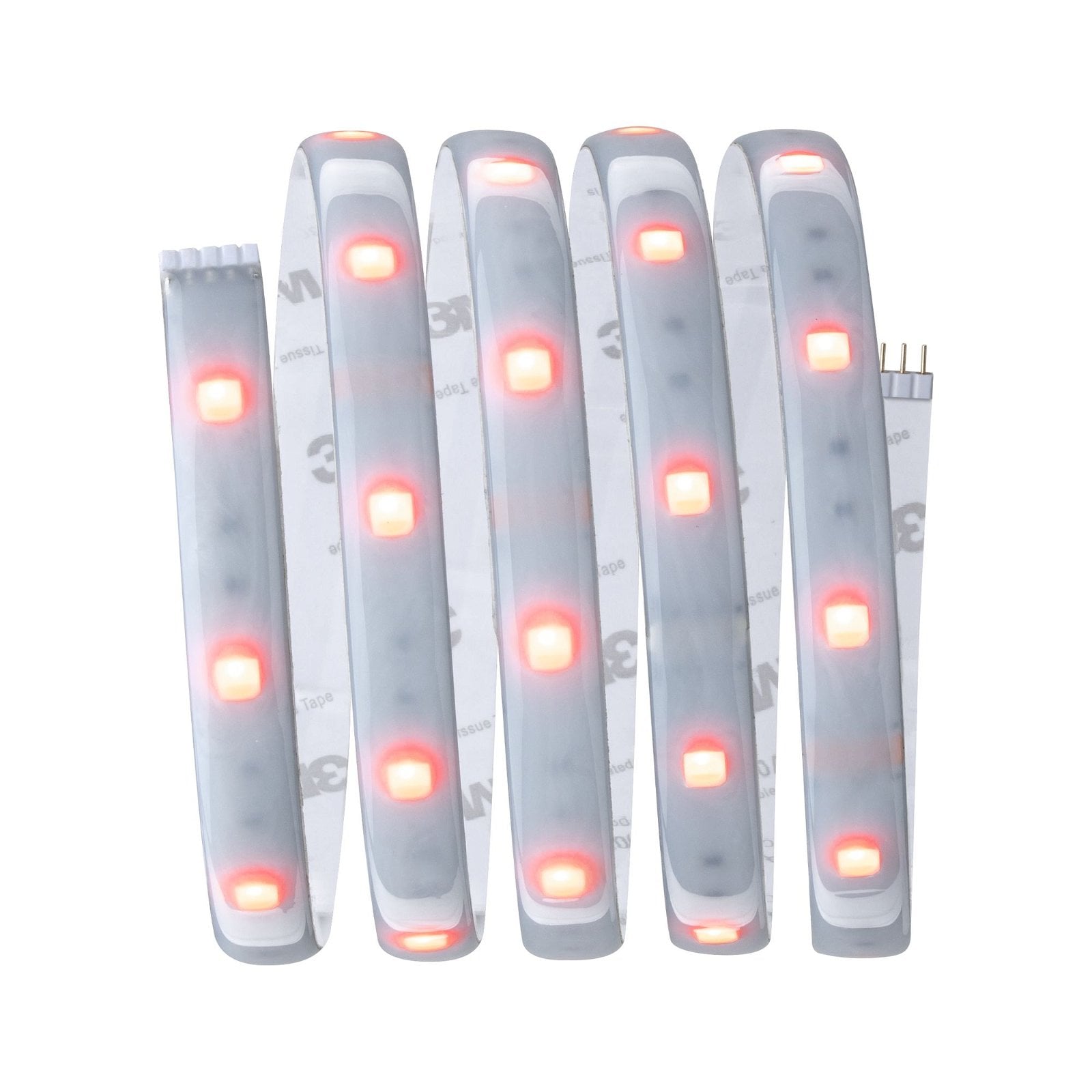 Paulmann LED-Streifen »MaxLED 250 Basisset 1,5m 10W 230/24V 24VA Silber Kunststoff«, 1 St.-flammig, RGBW IP44 Cover 3000K