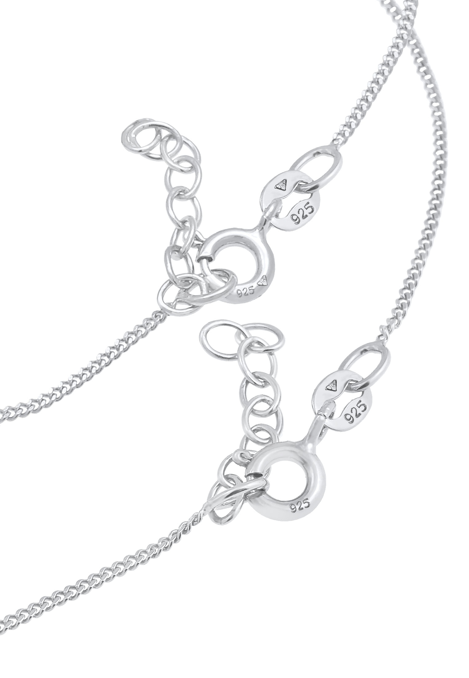 Elli Armketten Set »Armband Kinder Marienkäfer Hufeisen Glück (2 tlg) 925 Sterling Silber«