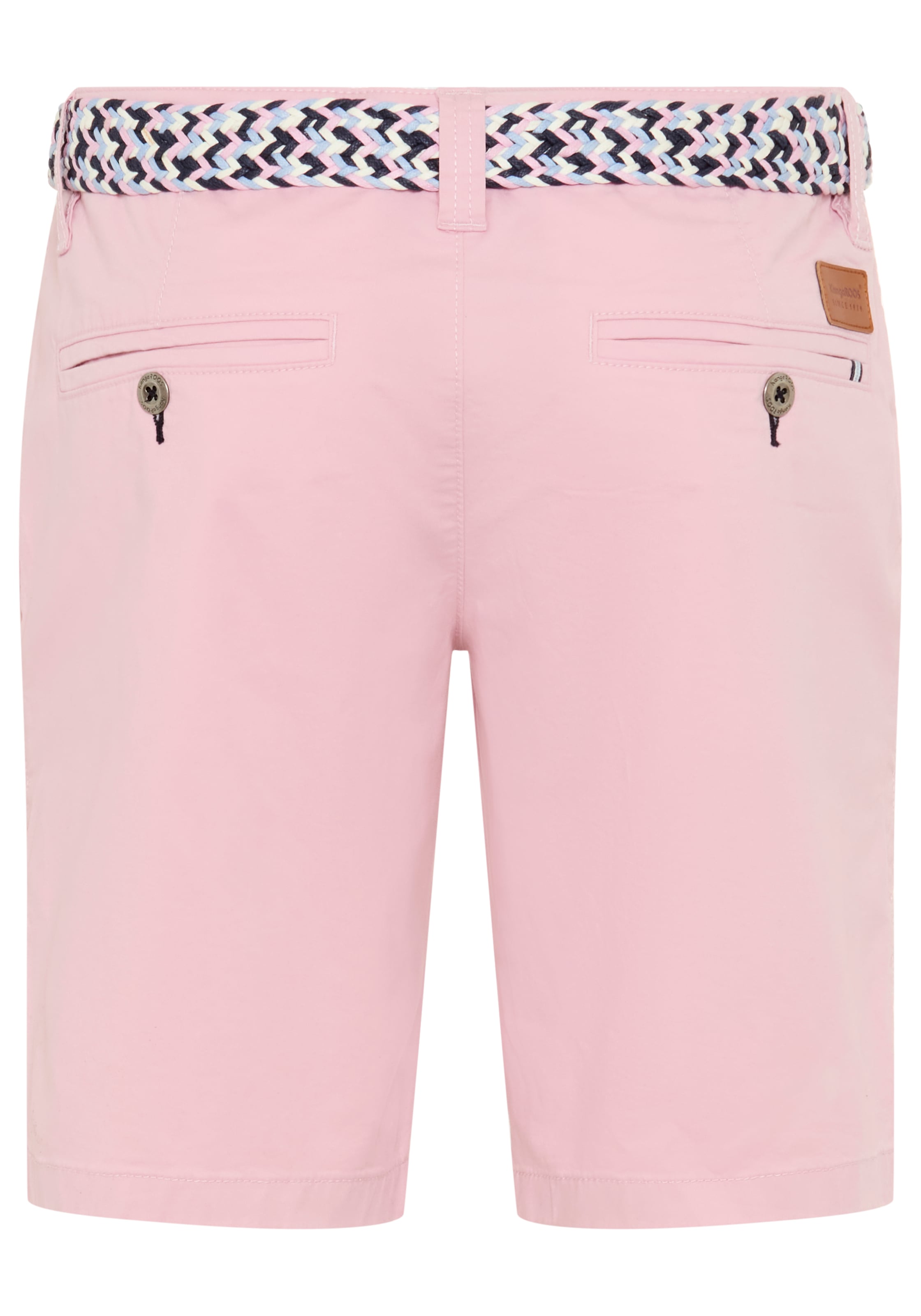 KangaROOS Chinoshorts  gerade geschnitten, kniefrei, mit Gesäß- und Eingrifftaschen