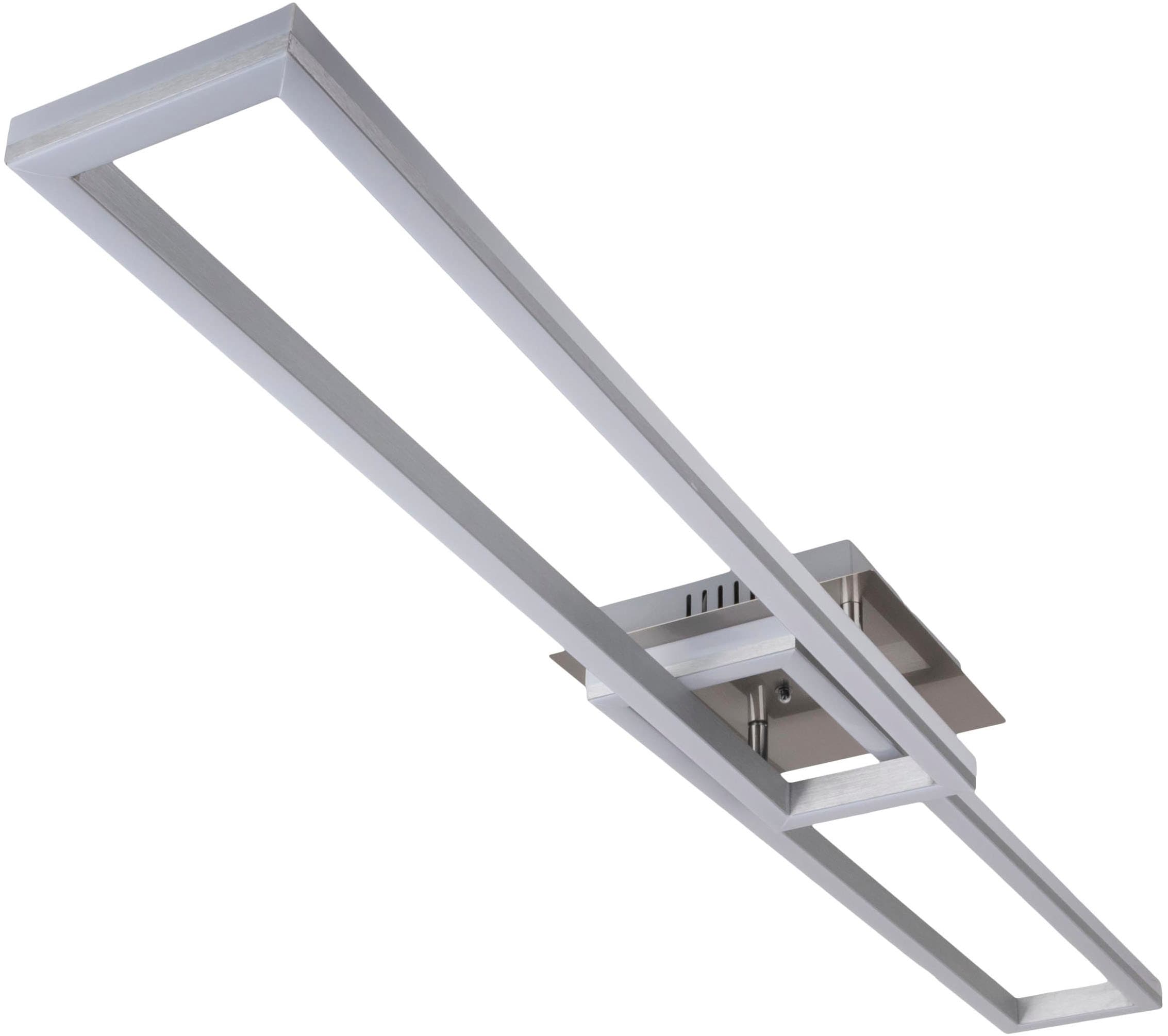 näve LED Deckenleuchte »BANTRY«, 1 flammig, CCT, RGB-Backlight, dimmbar, Memory, Zeitschaltuhr, Nachtlicht