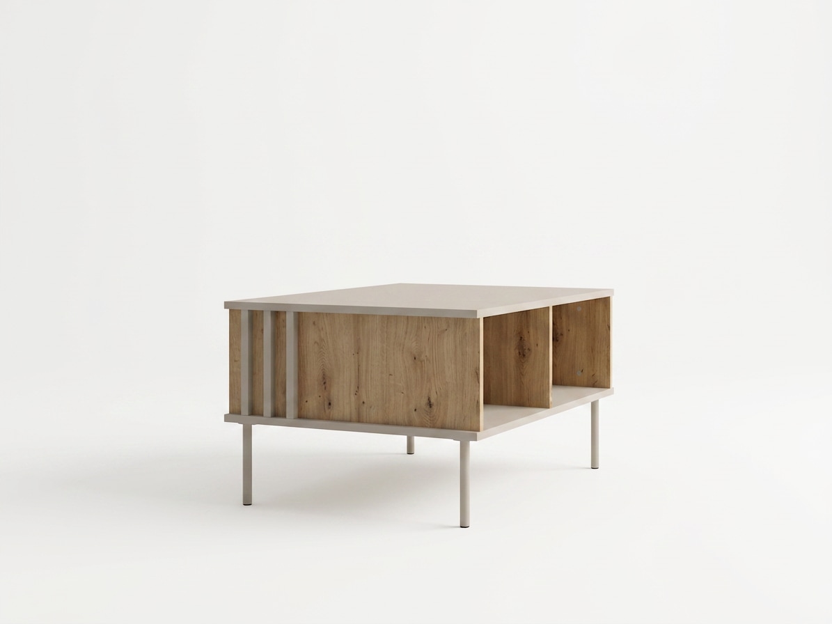 OTTO home Couchtisch »AAELIN Kaffeetisch mit viel Stauraum, modernes Design« Beistelltisch mit zusätzlichen Aufbewahrungsschränken
