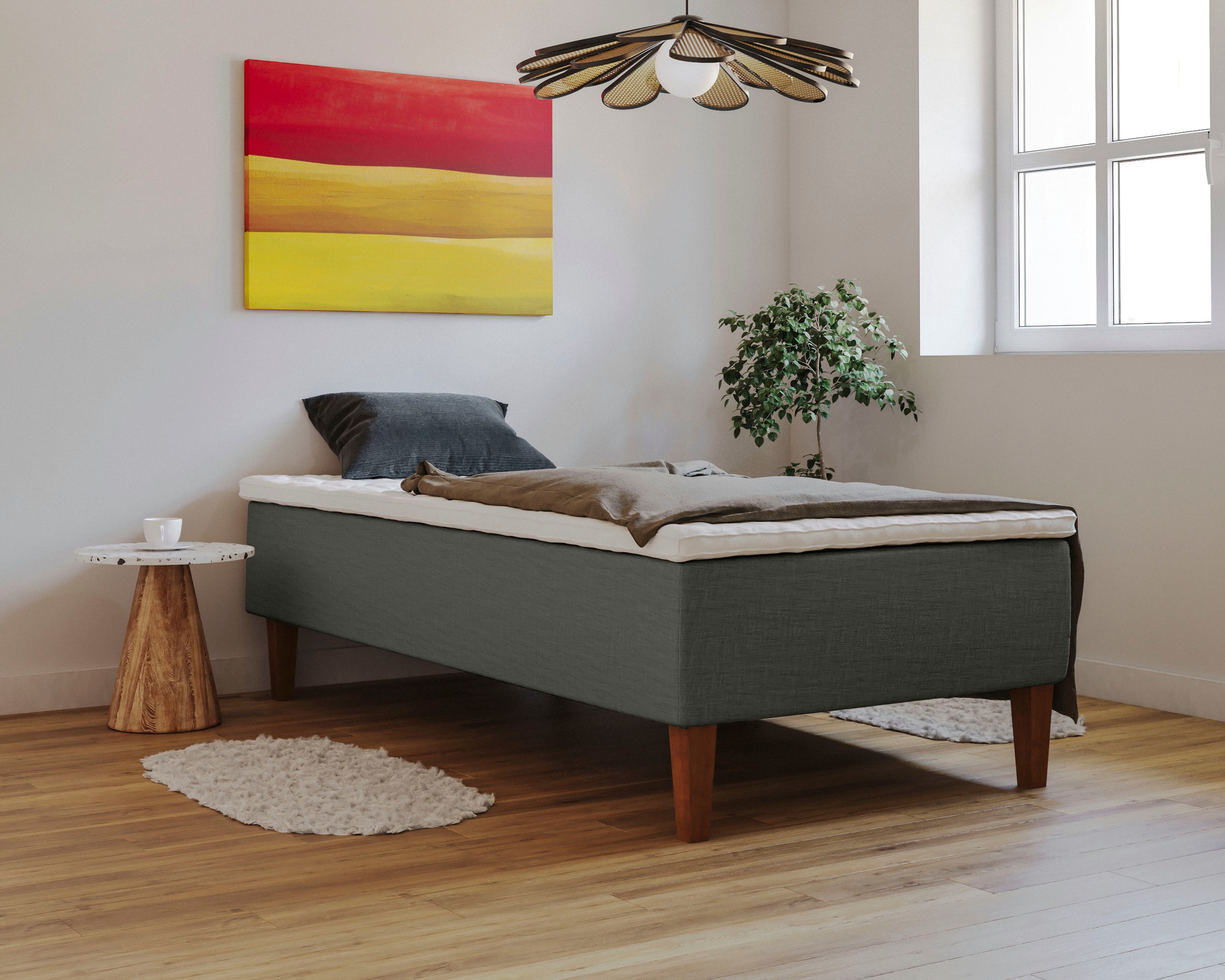 Home affaire Boxspringbett »Osterberg«, mit Taschen-Federkernunterbox