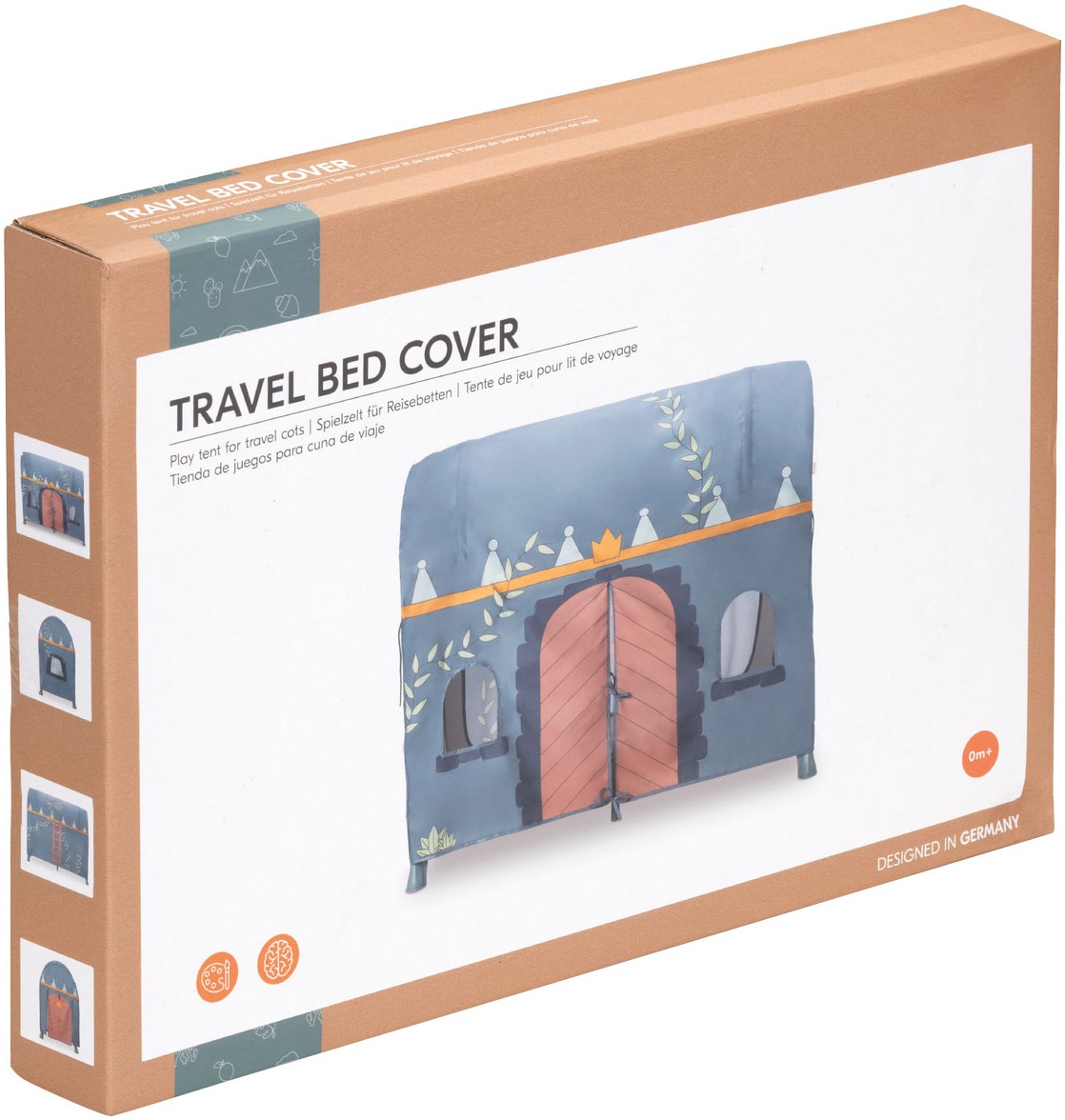 Hauck Bettzelt »Travel Bed Cover, Palace«, Ergänzung für hauck Reisebetten (120 x 60 cm)