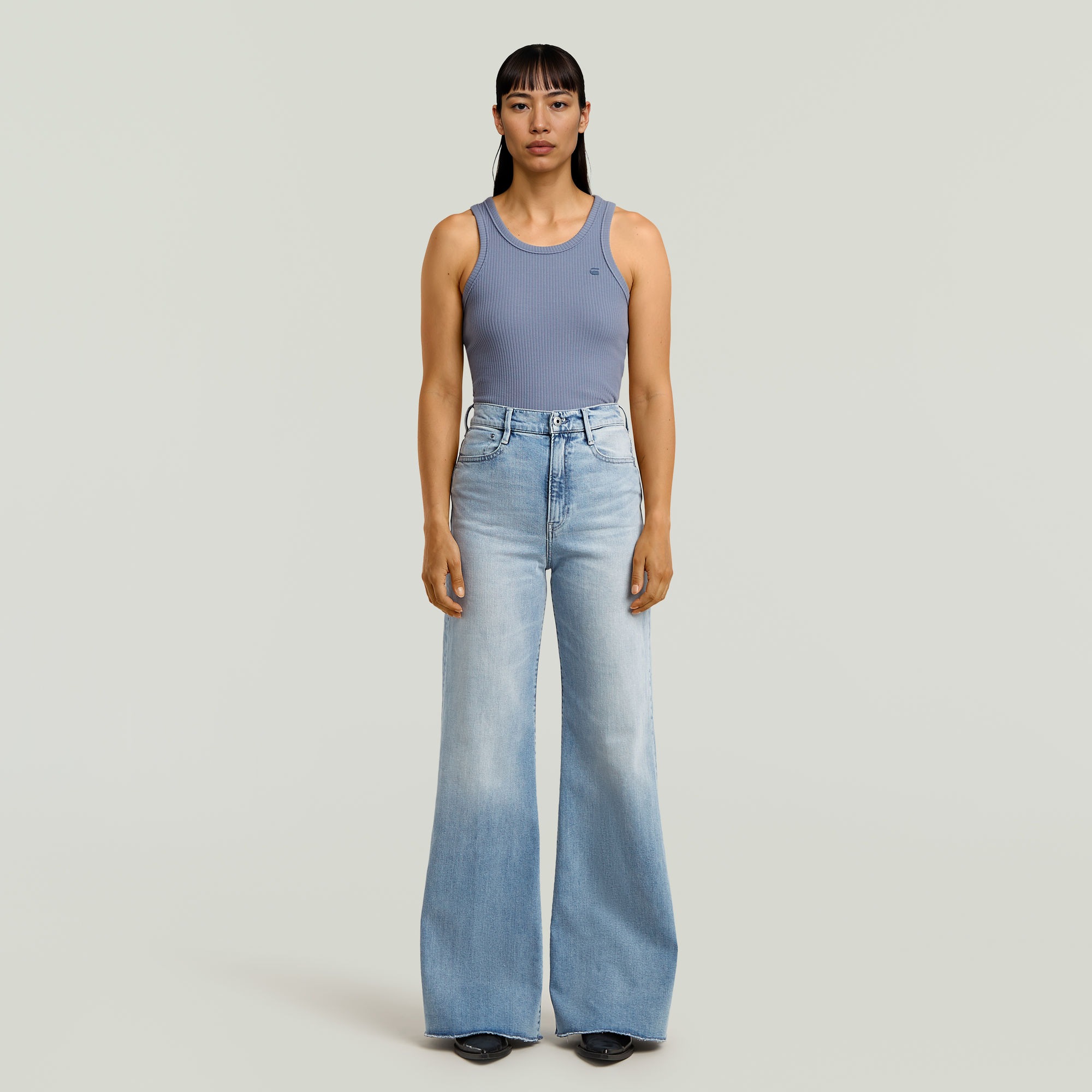 G-STAR Tanktop »Ribbed Tanktop«, mit breiten Trägern