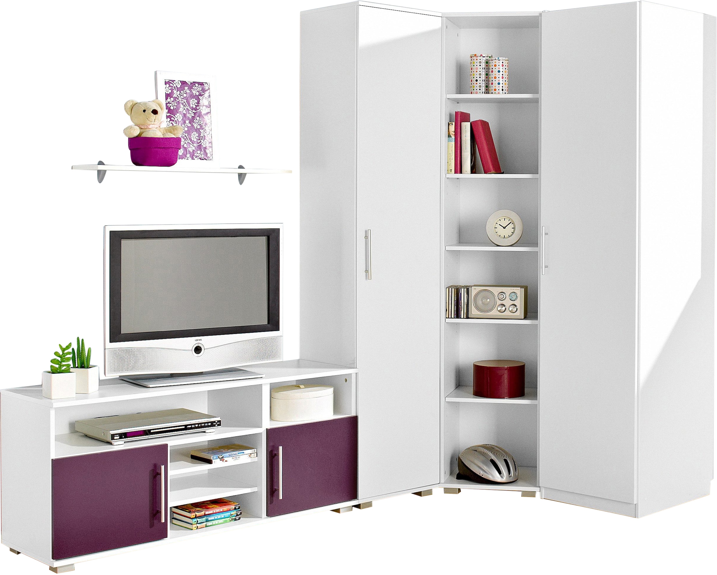 priess Jugendzimmer-Set, (Set, 5 tlg.)