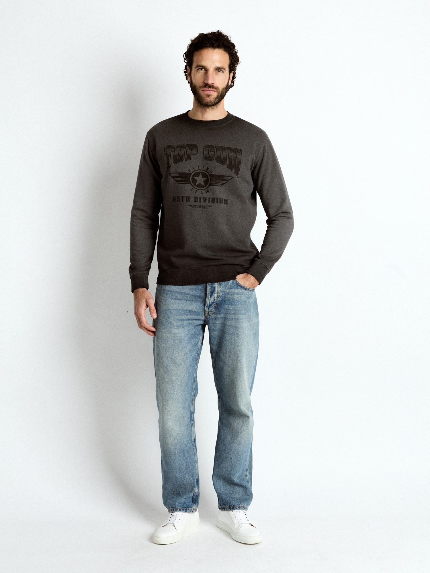 TOP GUN Sweatshirt »Sweater TG25019«
