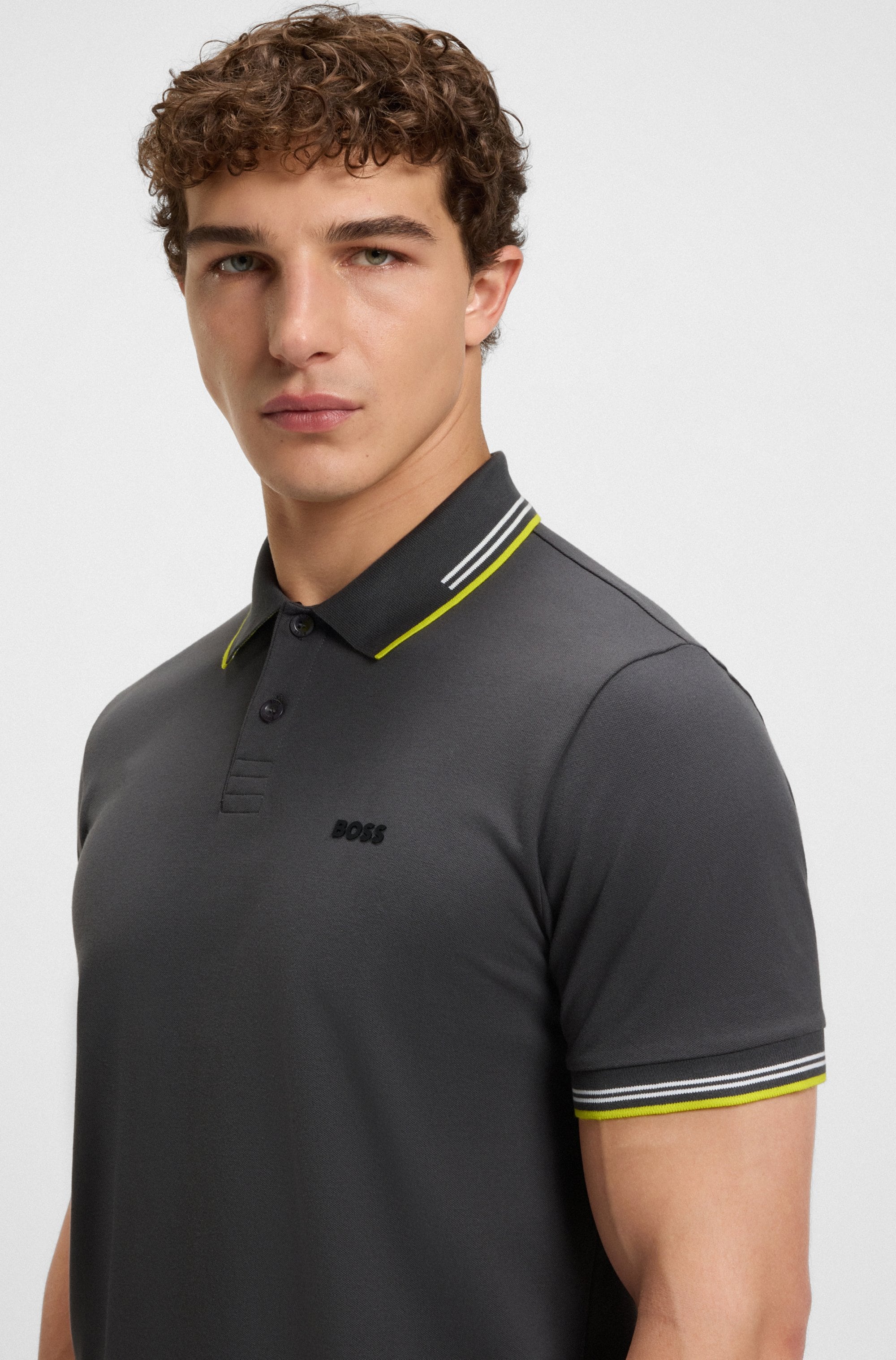BOSS GREEN Poloshirt »Paul«, mit Polokragen