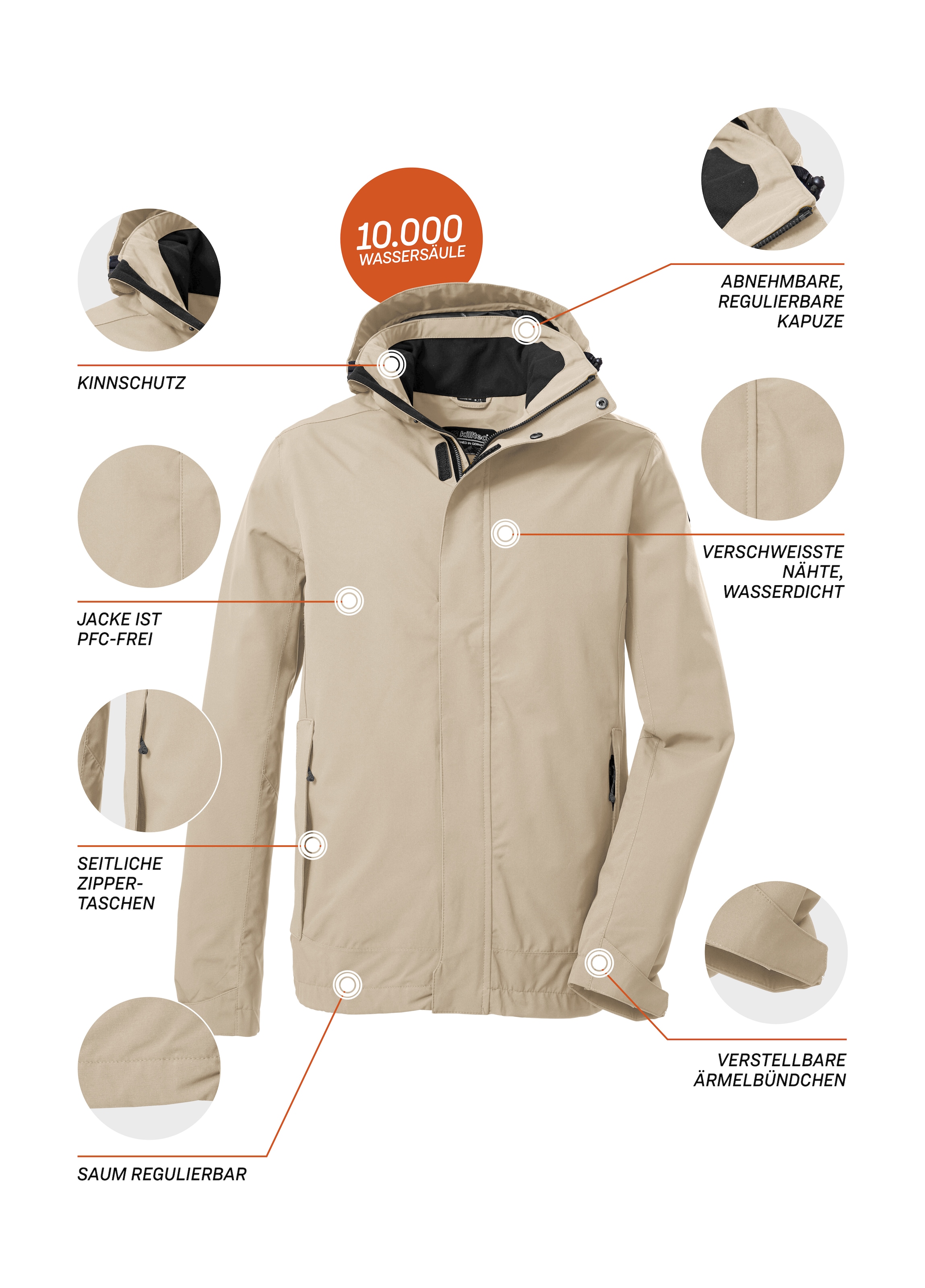 Killtec Outdoorjacke »KOS 87 MN JCKT_XENIOS«