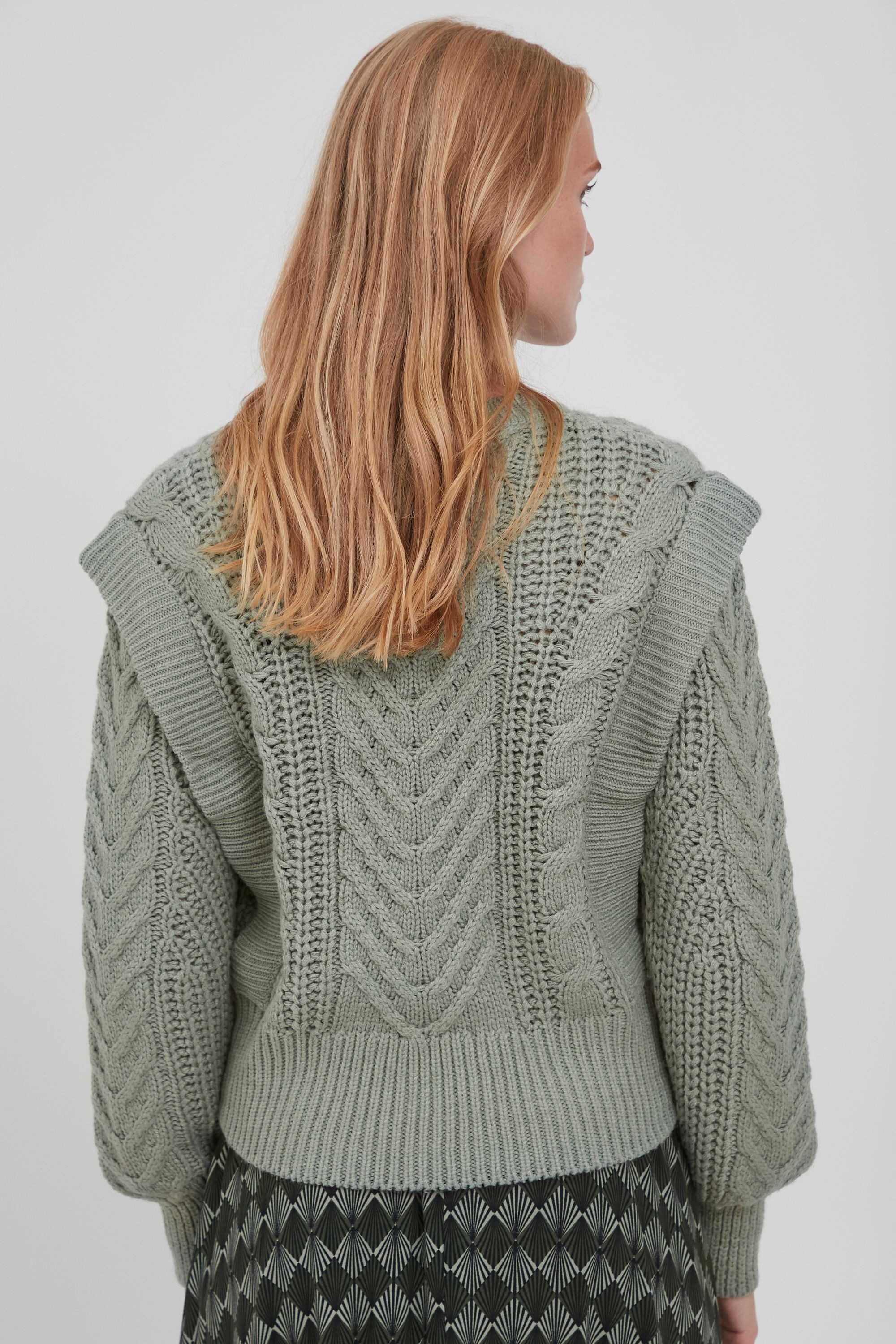 b.young Strickfleece-Pullover »Strickpullover BYOtinka«