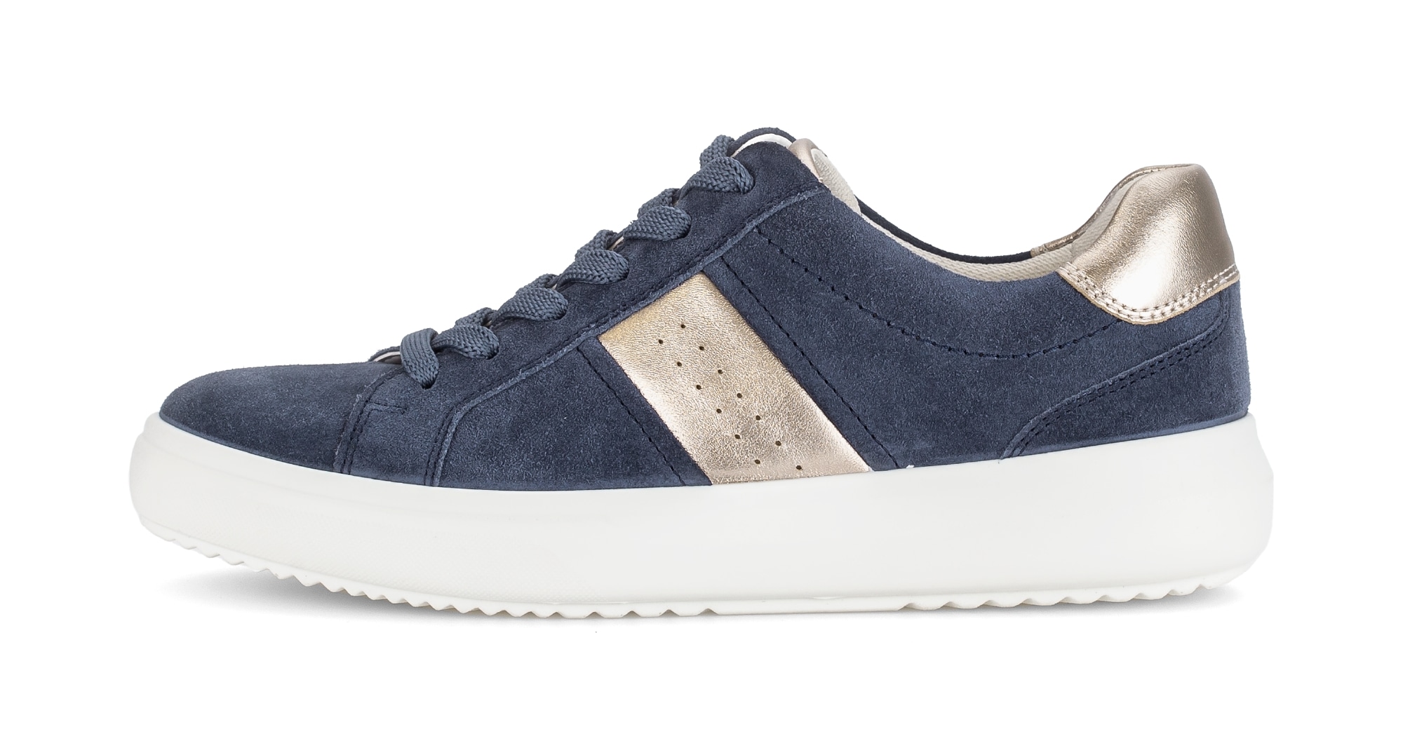 Gabor Plateausneaker  , Freizeitschuh, Halbschuh, Schnürschuh mit weichem Schaftrand