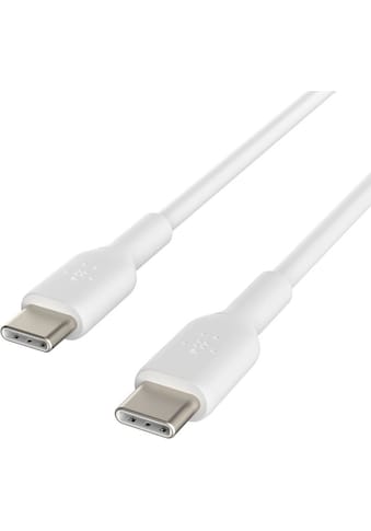 Smartphone-Kabel »USB-C/USB-C Kabel PVC, 1m«, USB-C, 100 cm