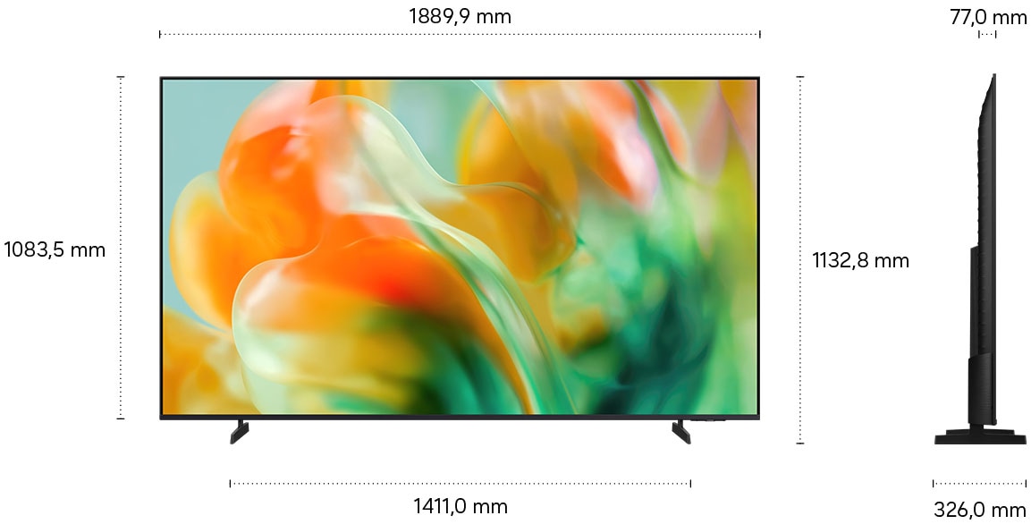 Samsung Mini-LED-Fernseher »GU85M80HAU« 214 cm/85 ″ Smart-TV