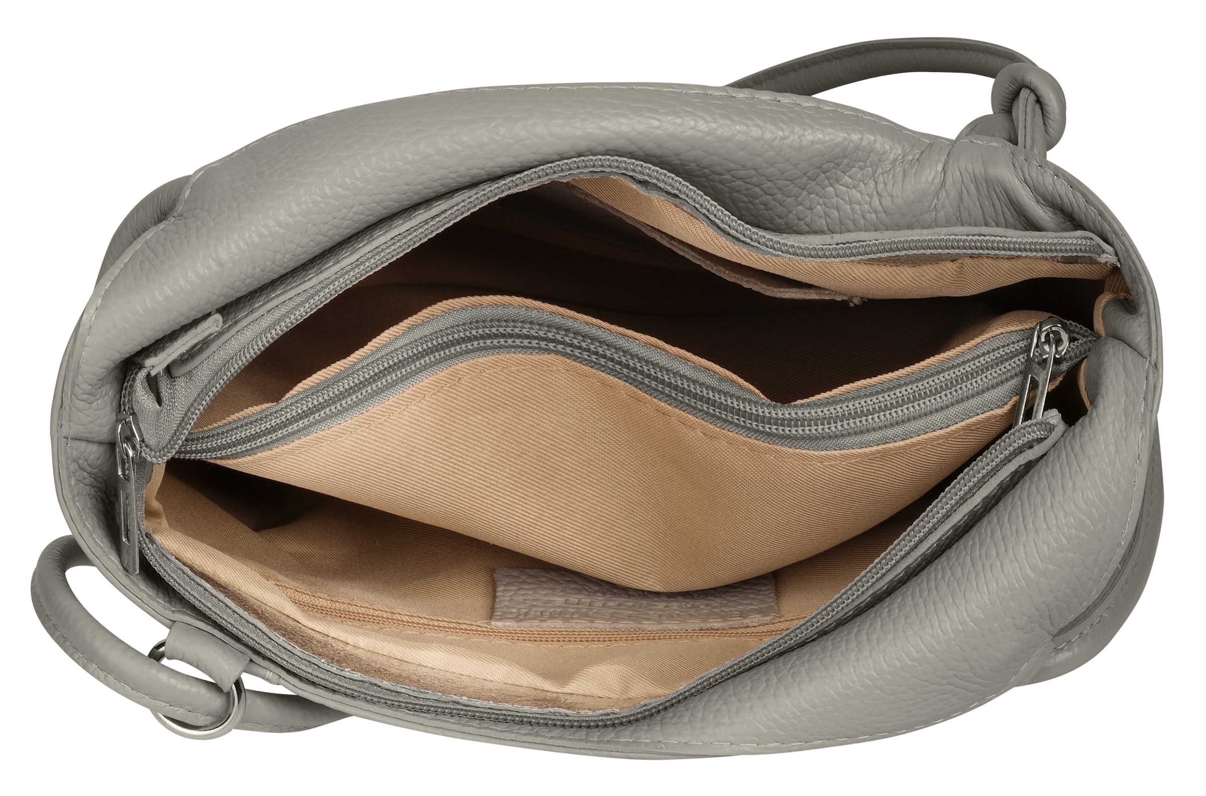 Cluty Cityrucksack, echt Leder, Made in Italy