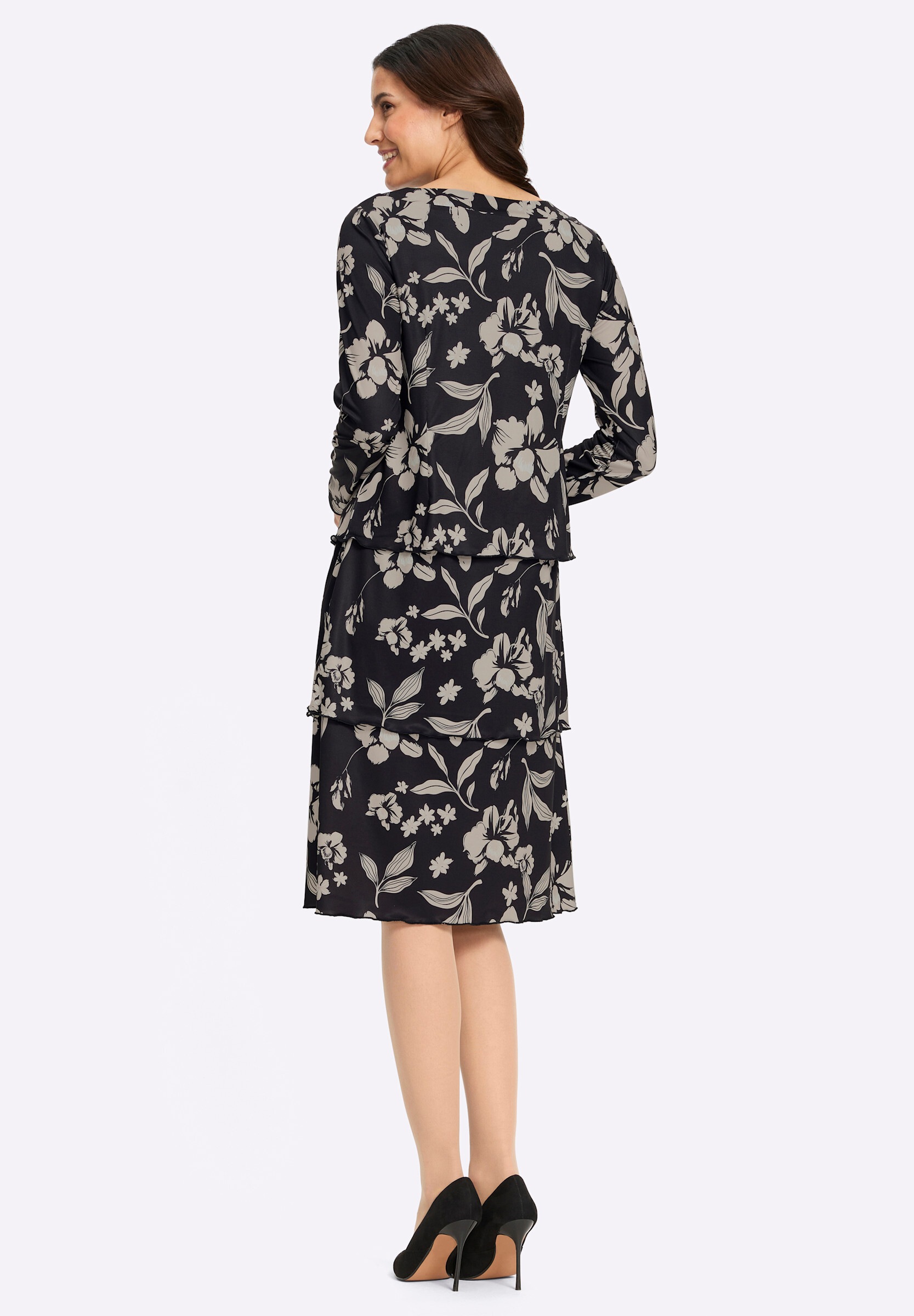 Witt Jerseykleid »Jersey-Kleid Druckkleid in Stufenform«