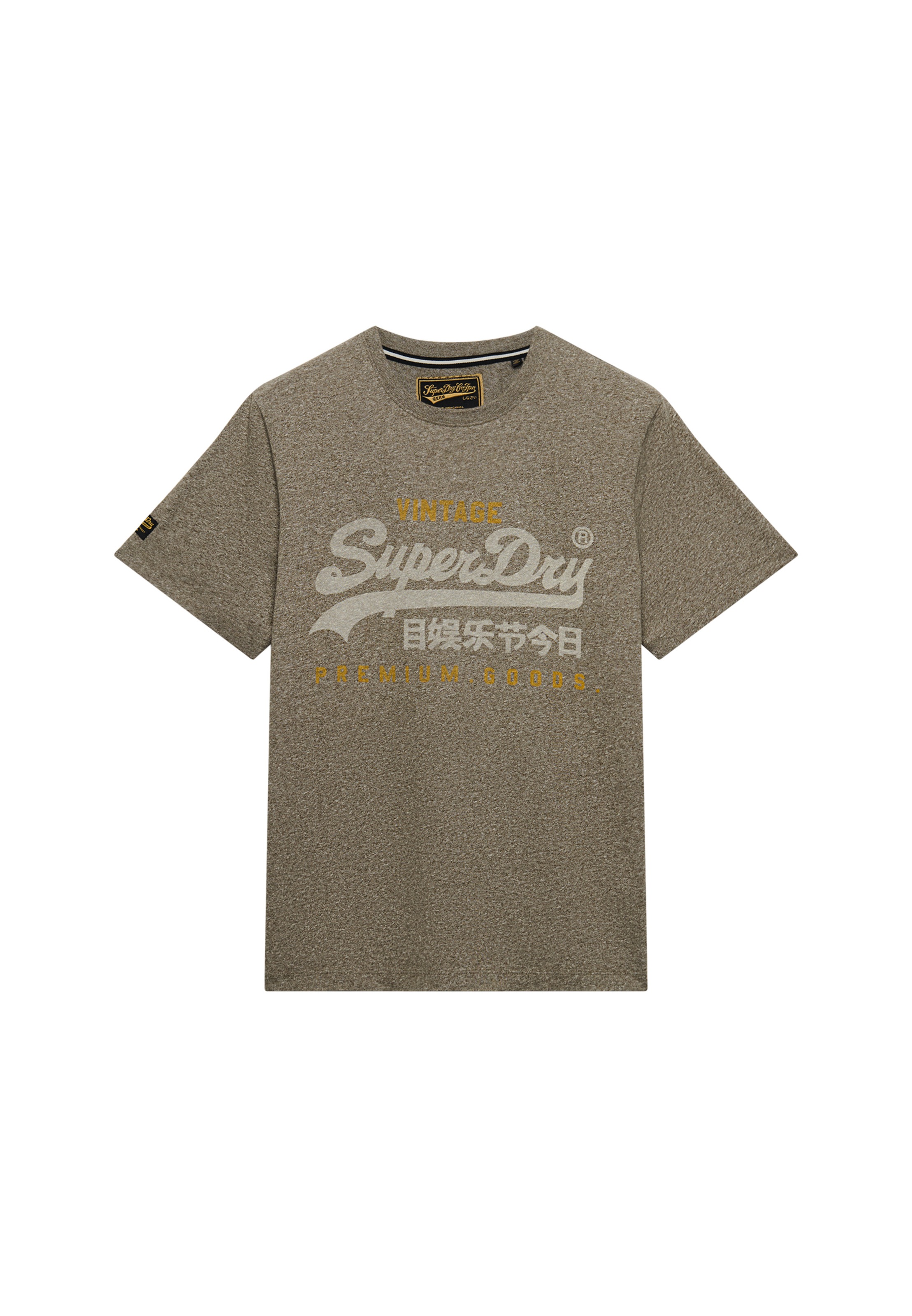 Superdry Rundhalsshirt »VL HERITAGE RELAXED TEE« Baumwolle, relaxed fit