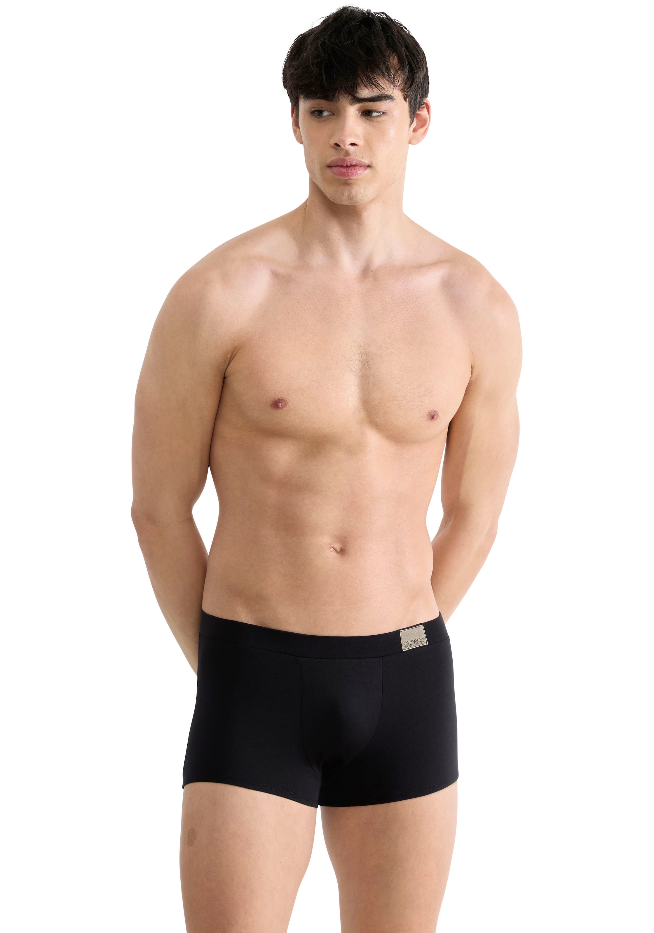 sloggi Hipster »Men GO Natural« Packung, 2er Pack, 2 Lässig, bequeme Basics, Baumwollmix, Soft-Bund, elastisch, weich