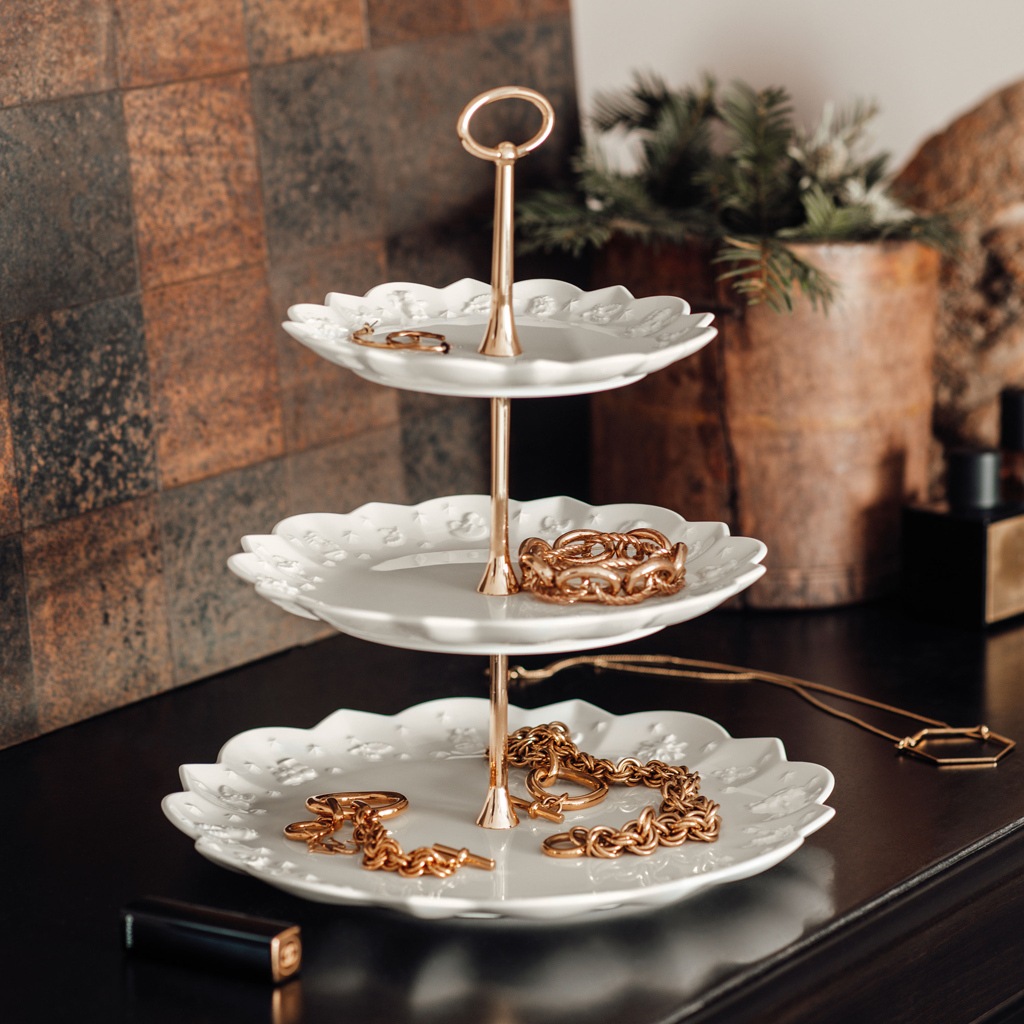 Villeroy & Boch Etagere »Etagere Toy's Delight Royal Classic ø 29,5 cm weiß«