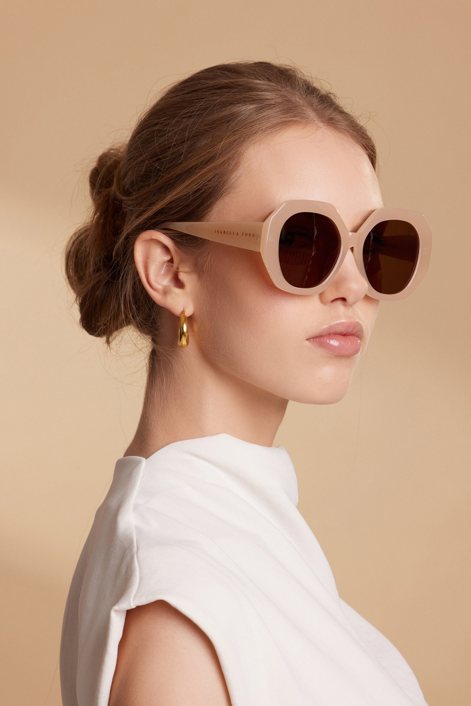 ISABELLA FORD Sonnenbrille »FA15-03« Glas 0,74 mm, polarisierte Gläser, UV400, CAT3.0