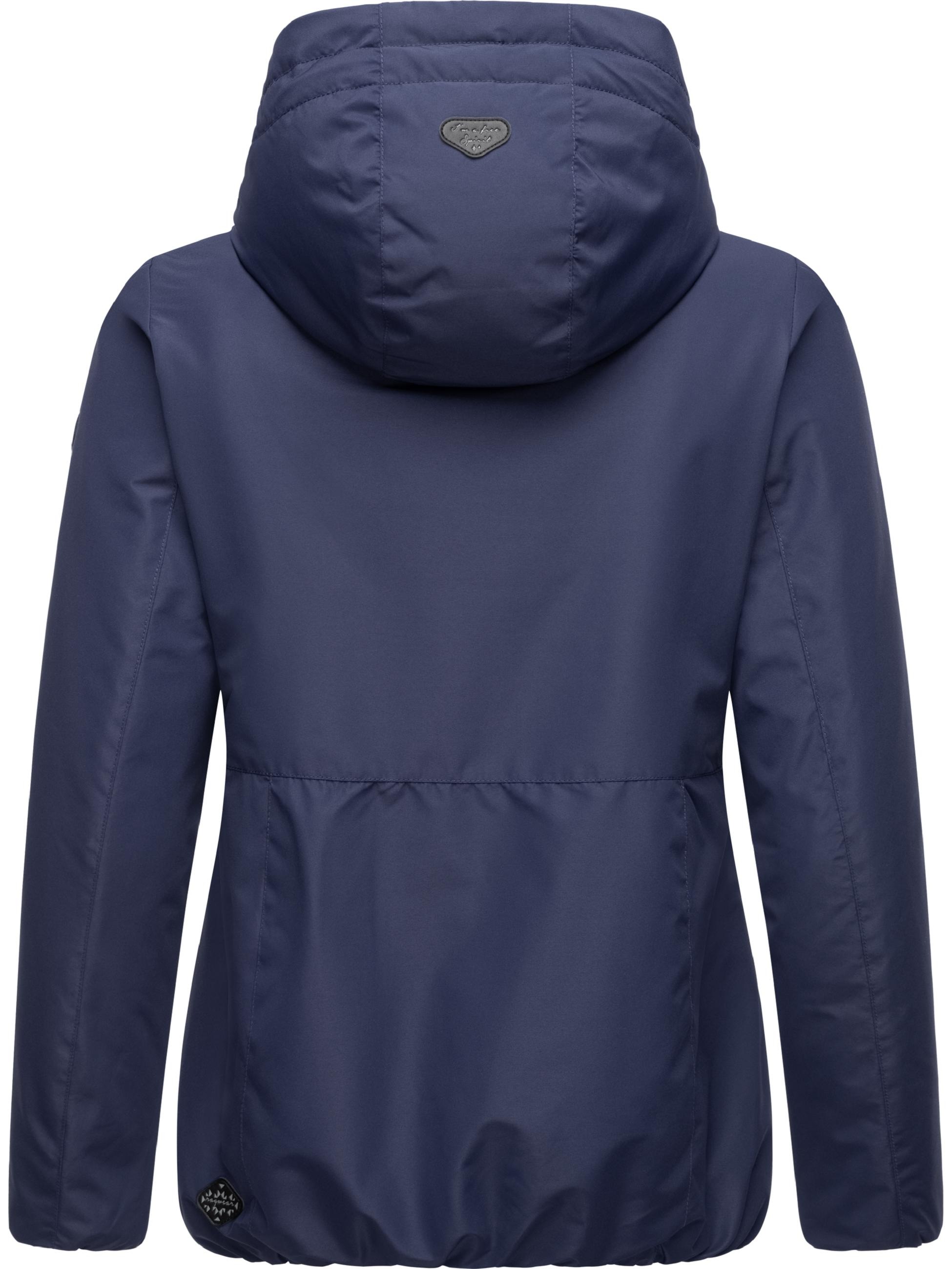 Ragwear Winterjacke »Winterjacke Sunniva«, mit Kapuze, wasserdichte Winter Damen Jacke mit Teddyfell-Innenfutter