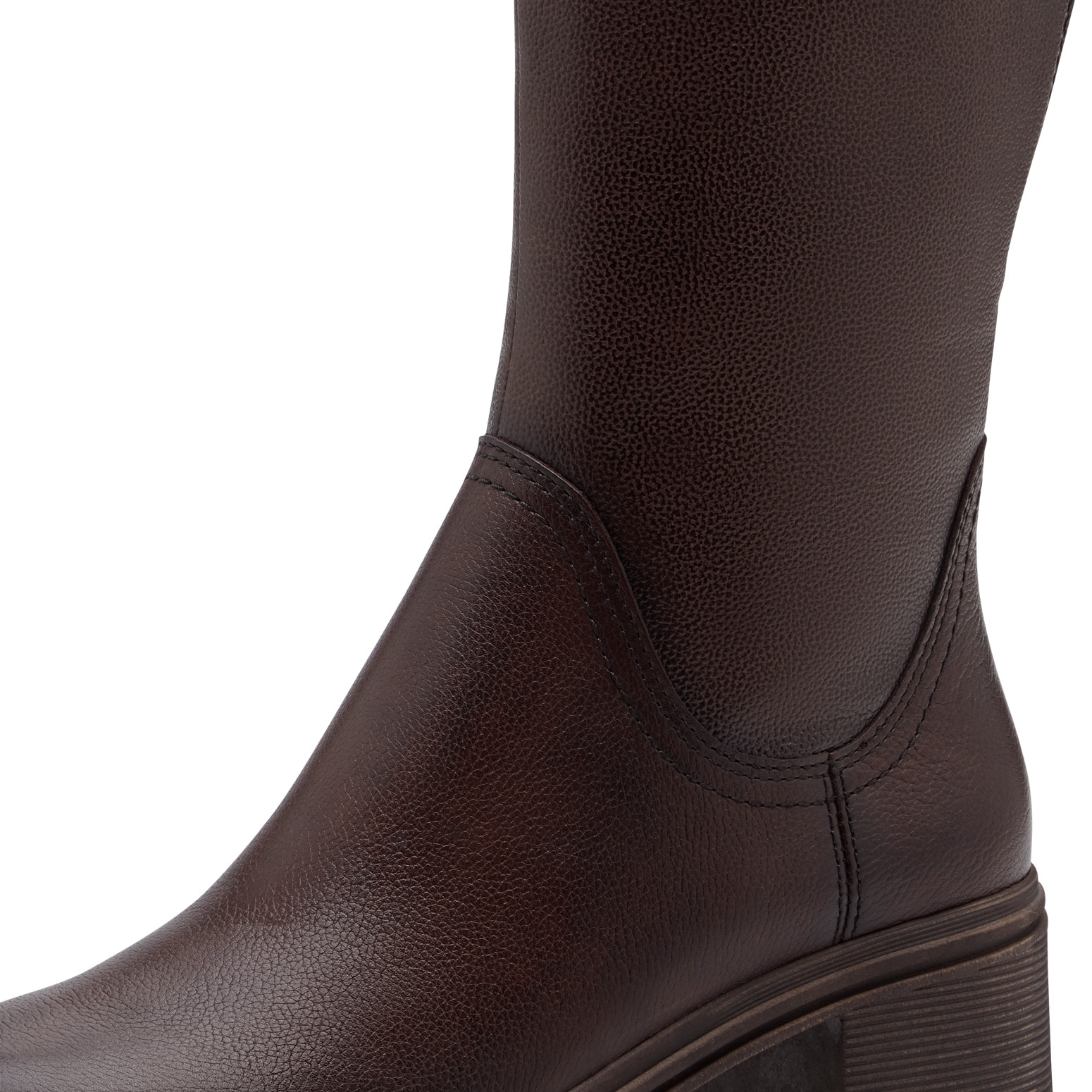 Tamaris Stiefel  , Blockabsatz, Businesstiefel, Langschaftstiefel im Reiterlook