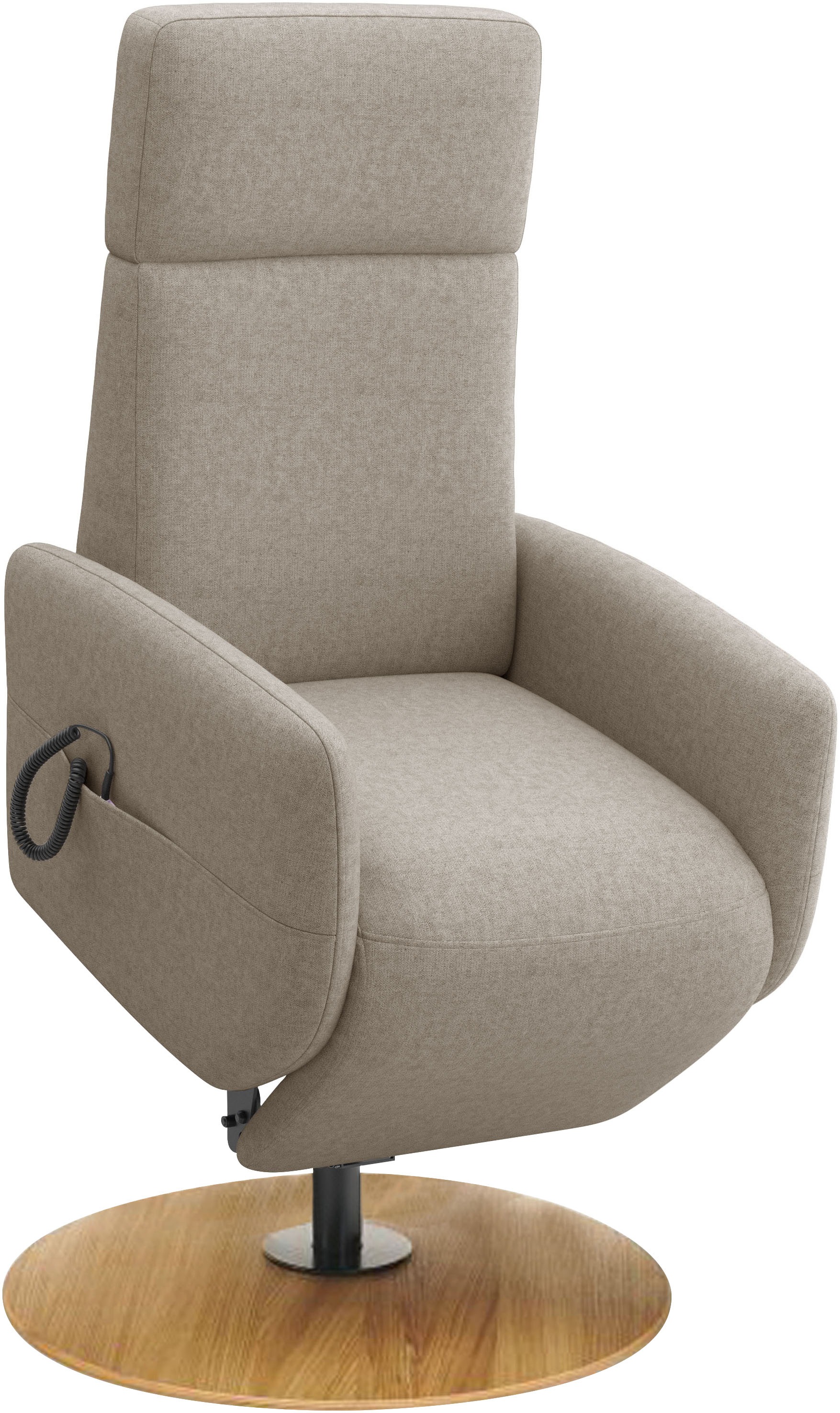 Home affaire TV-Sessel »Rochelle«, (1 St.), TV-Sessel mit Drehfunktion 360 Grad