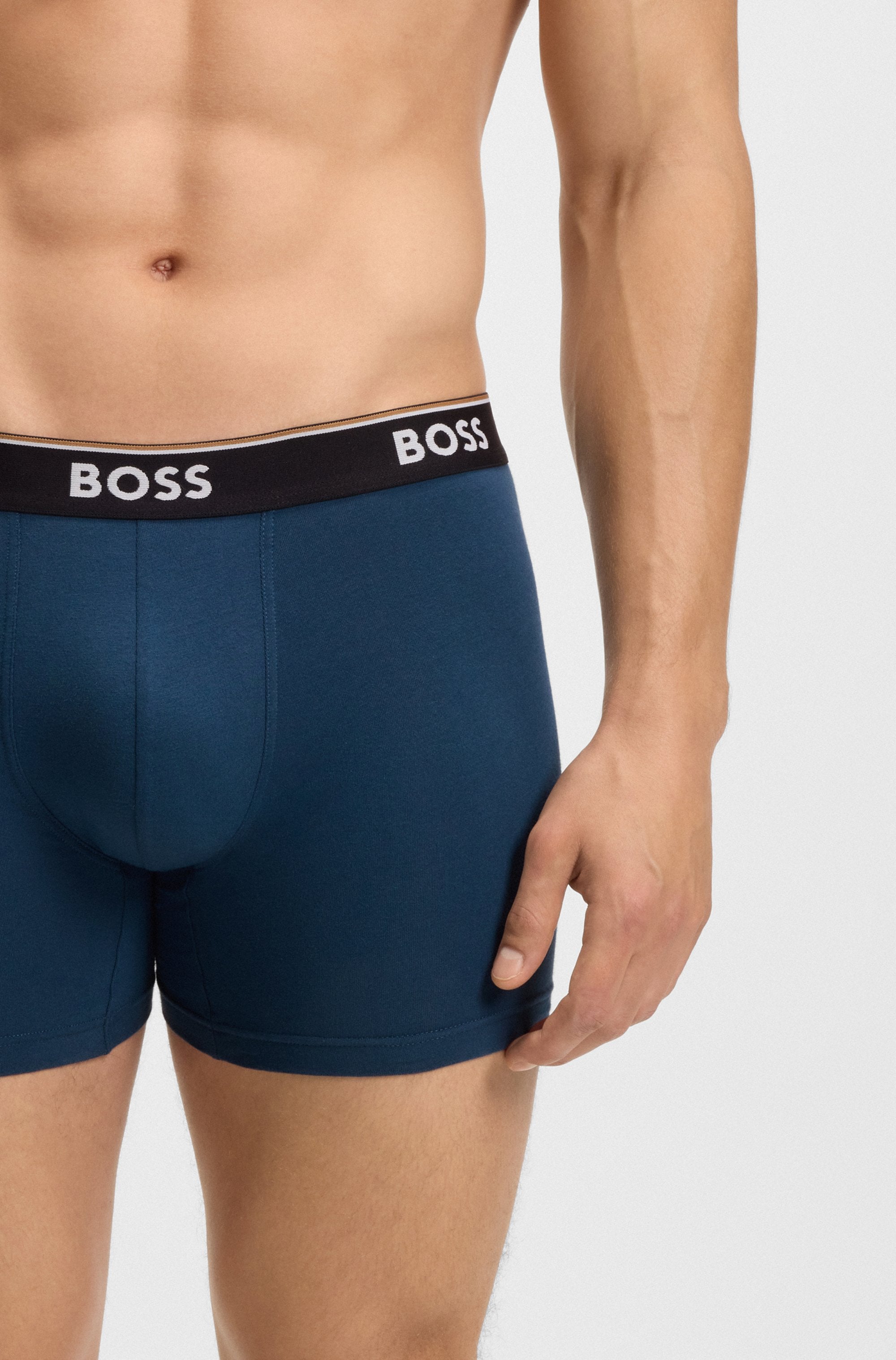 BOSS Boxershorts »BoxerBr 3P Power«, (3 St.)