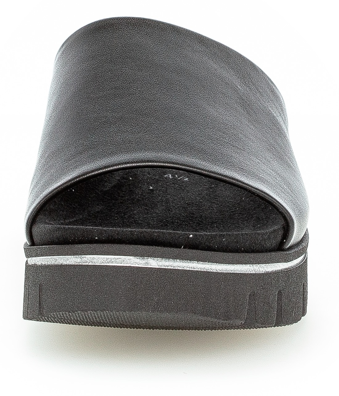Gabor Pantolette, Plateau, Sommerschuh, Schlappen in Komfortschuhweite G (=weit)