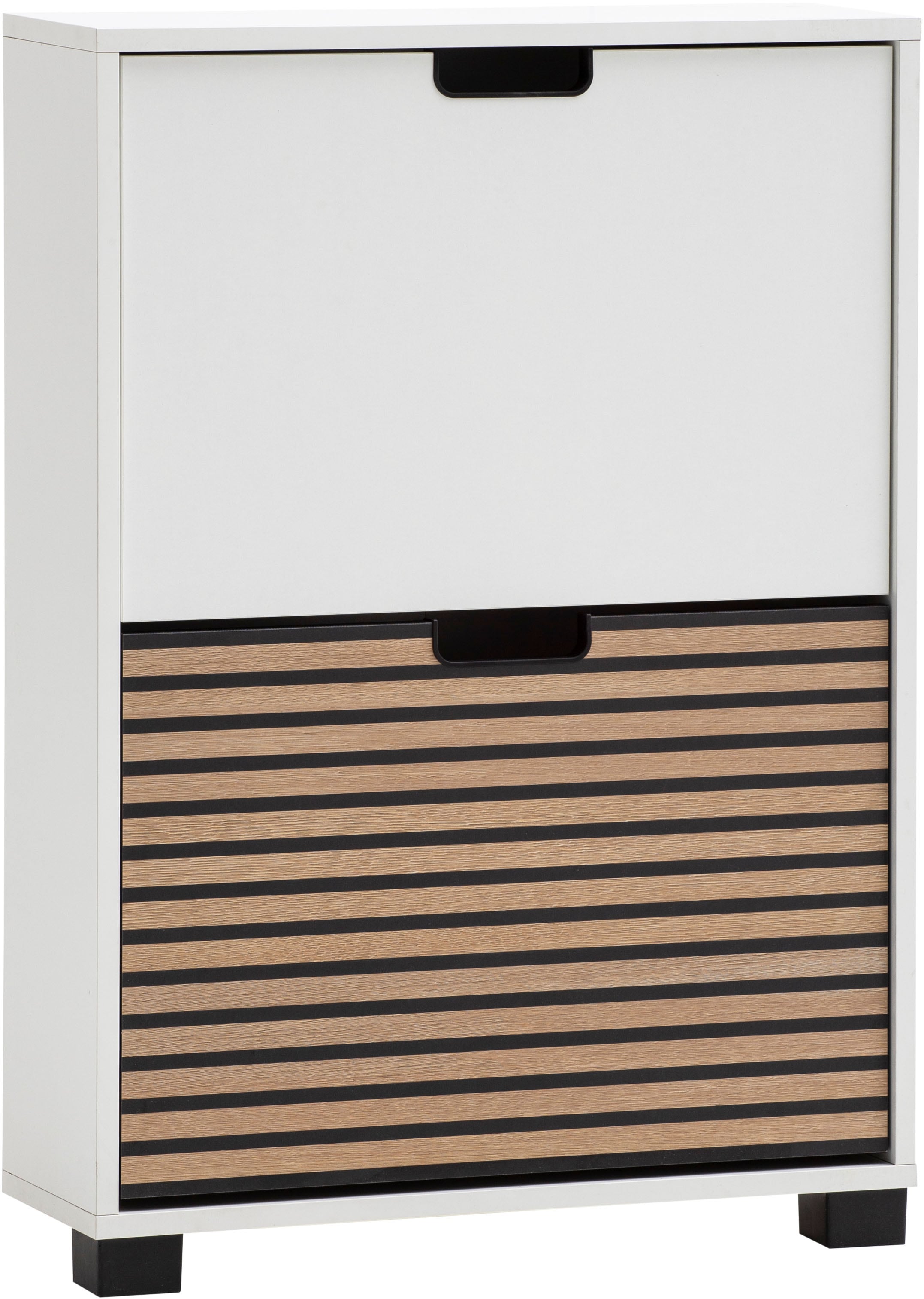 Tchibo - 2er-Schuhschrank »Ryker« - 59,8x19,5x85,2cm - schwarz -