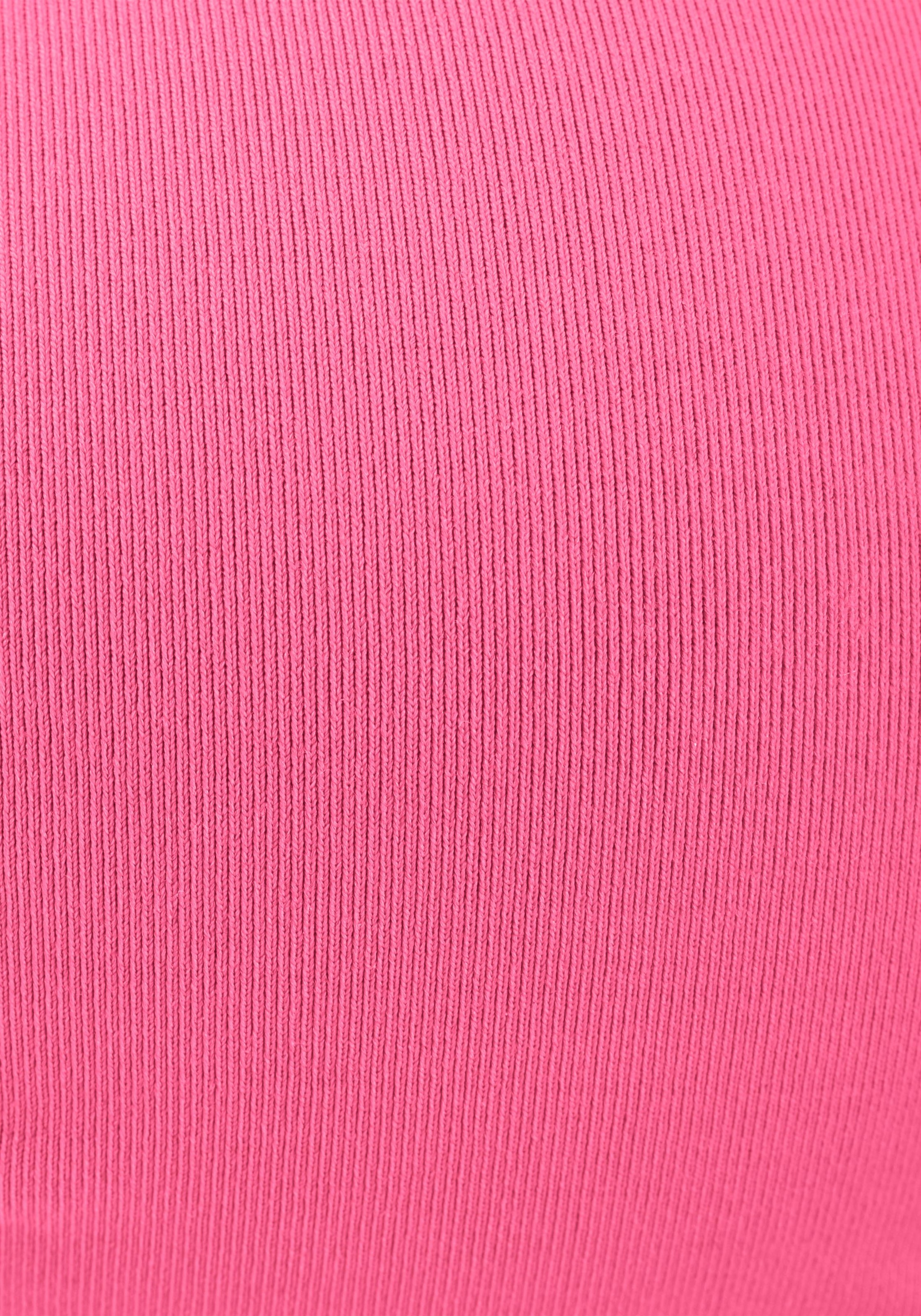 Buffalo Bügel-Bandeau-Bikini-Top »Happy«, mit geflochtenem Detail