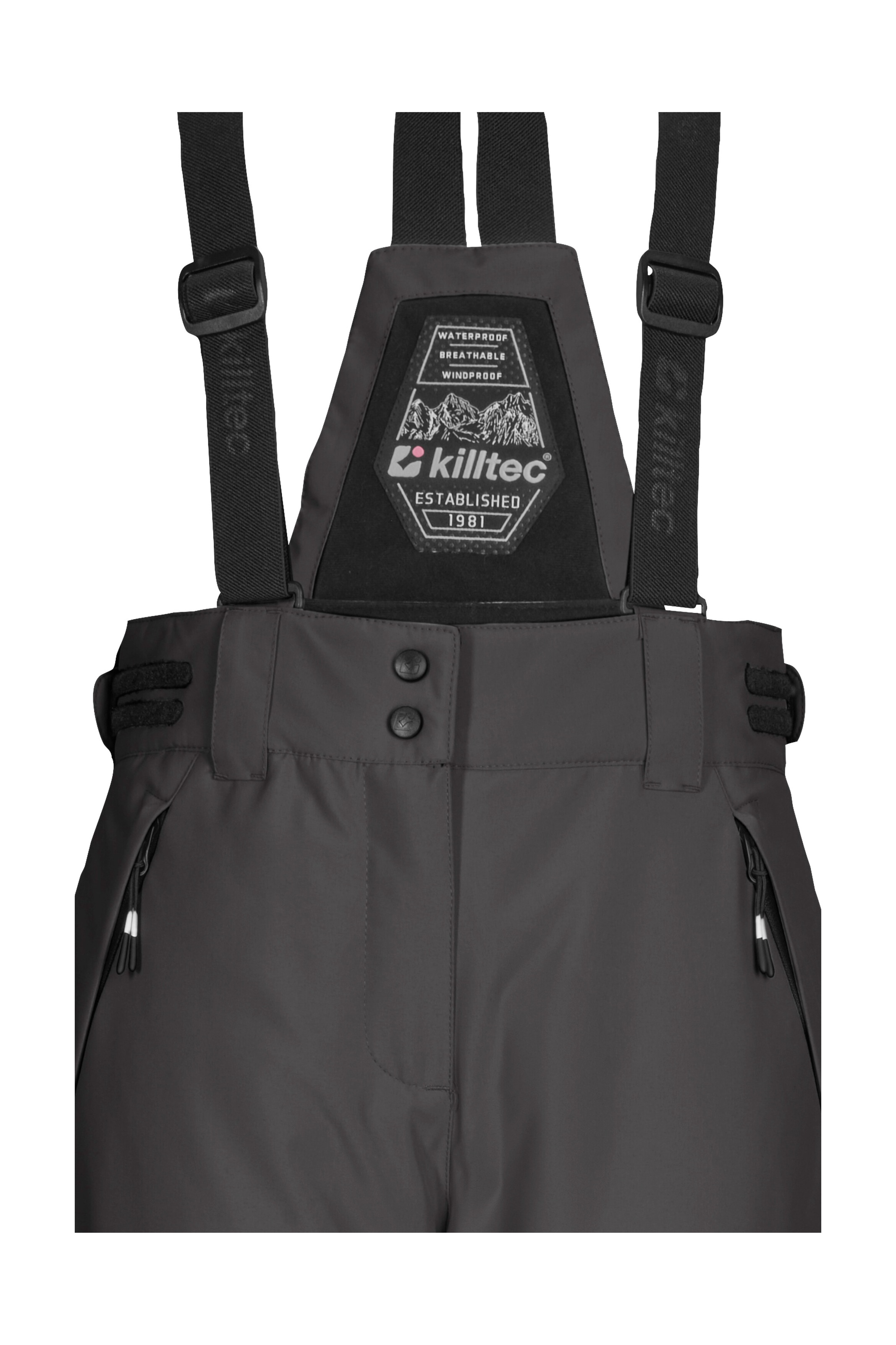 Killtec Skihose »KSW 213 GRLS SKI PNTS«, Wasserdichte, atmungsaktive Skihose mit verstellbarer Taille