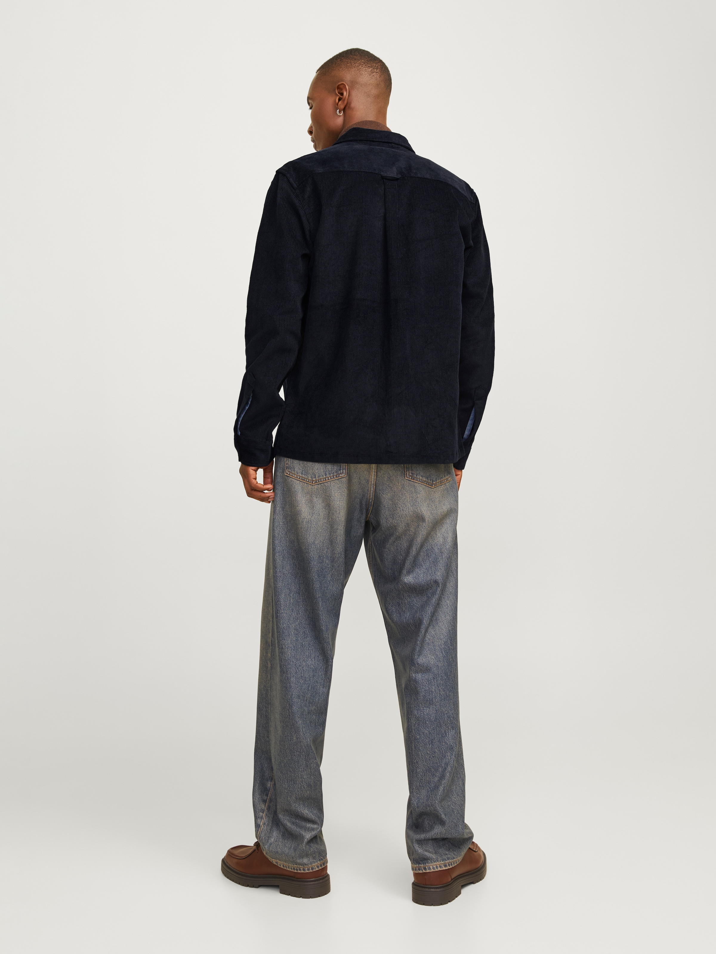 Jack & Jones Langarmhemd »JJEEDDIE CORDUROY OVERSHIRT LS SN«