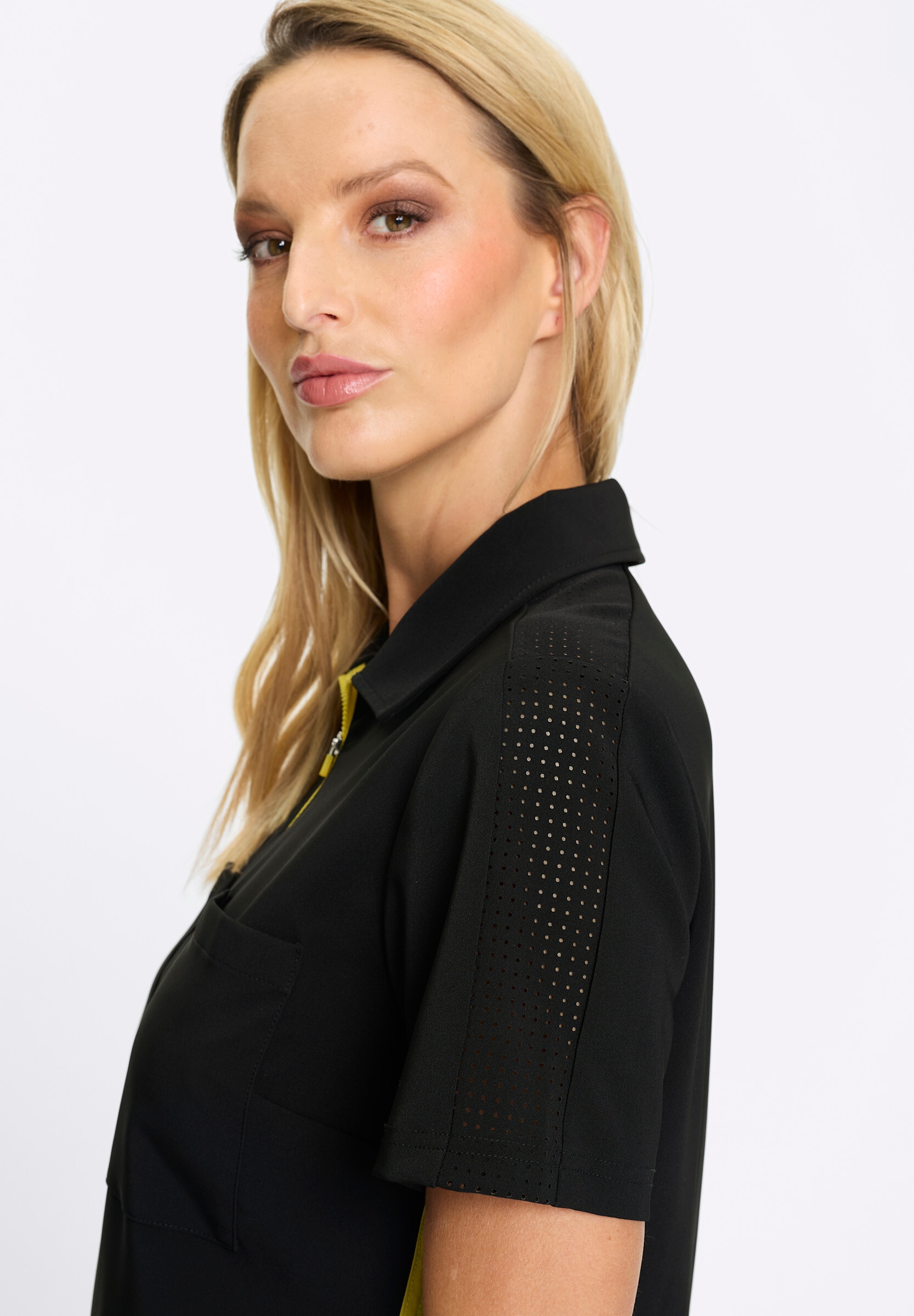heine Sommerkleid »Jersey-Kleid Jerseykleid mit Seitenschlitzen«