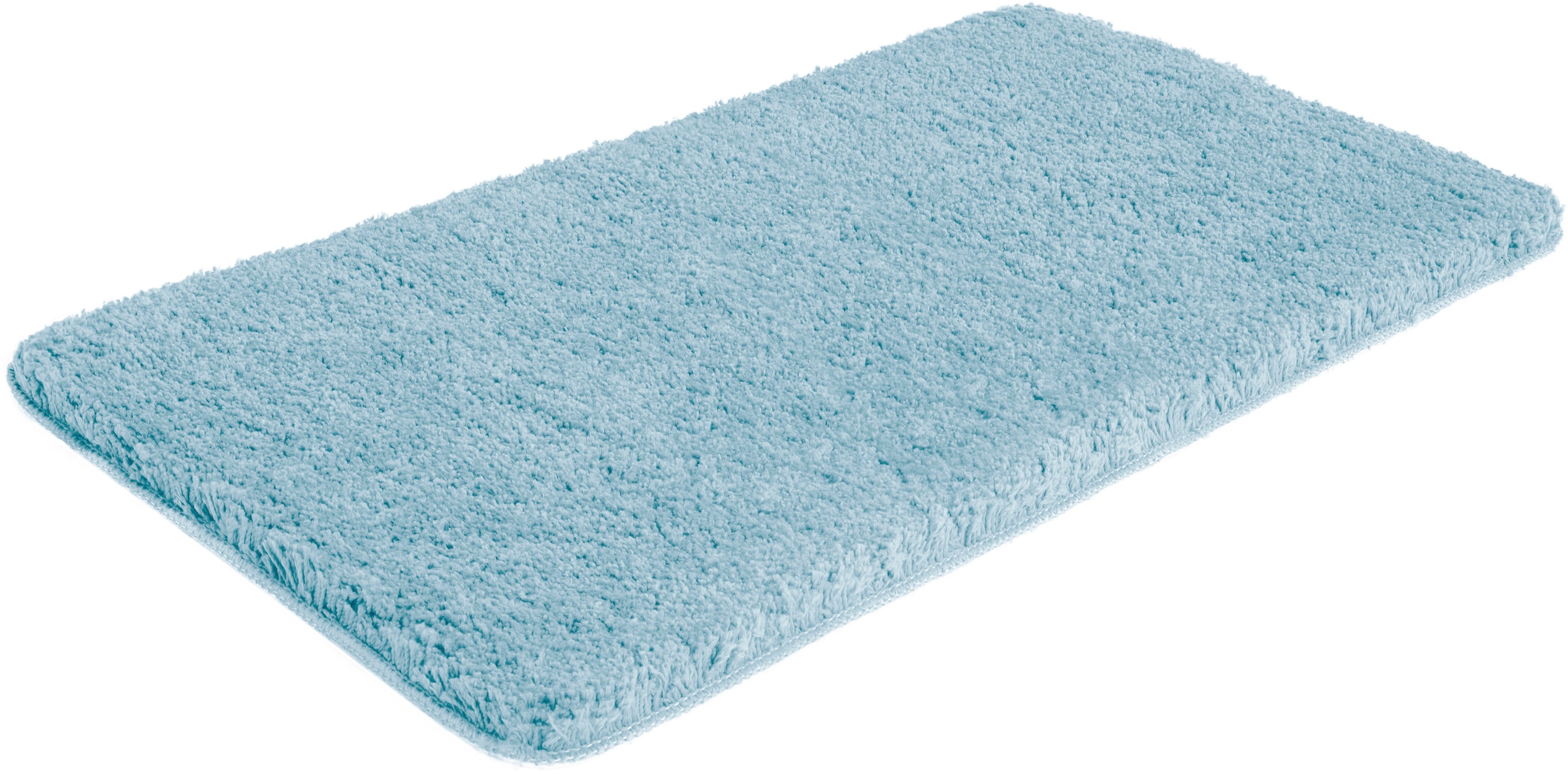 my home Badematte »Sanremo, Badvorleger, Badezimmer Teppich, sehr weich« Höhe 30 mm rutschhemmend beschichtet fußbodenheizungsgeeignet | schnell trocknend Badteppich, unifarben, rechteckig, rund & als 3-tlg. Set erhältlich