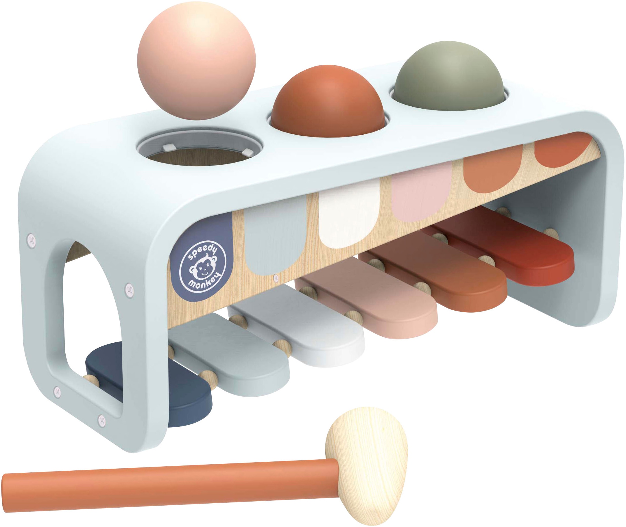 Spielzeug-Musikinstrument »Xylo-Glockenspiel«, aus Holz; FSC®- schützt Wald - weltweit