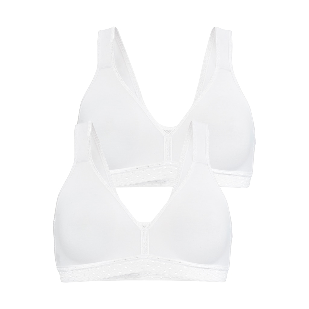 petite fleur Sport-BH, (Packung, 2 Stück)