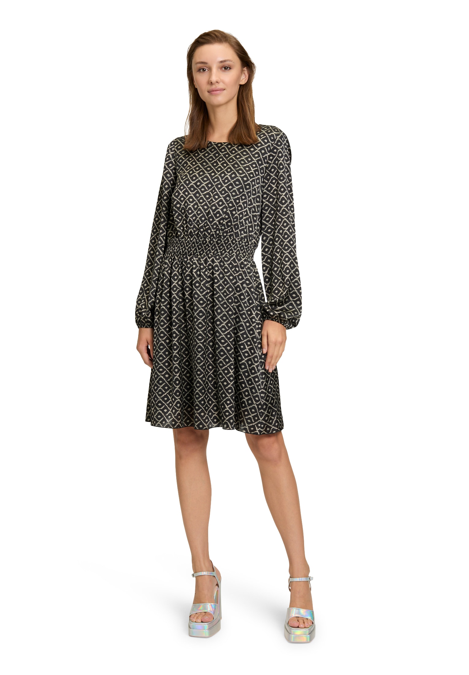 Cartoon Wickelkleid »Wickelkleid mit Muster«