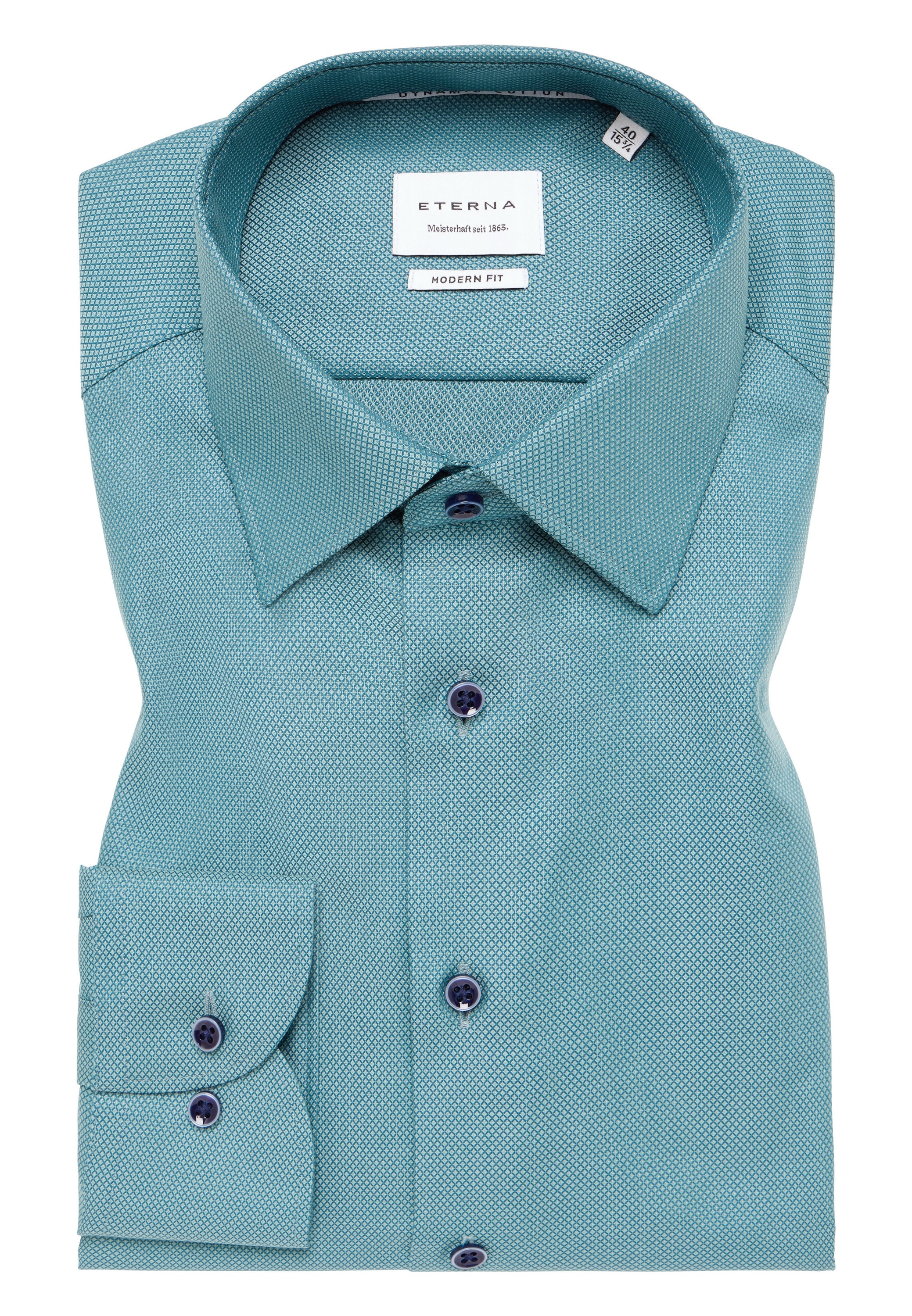 Eterna Langarmhemd »MODERN FIT«, NON IRON (bügelfrei)
