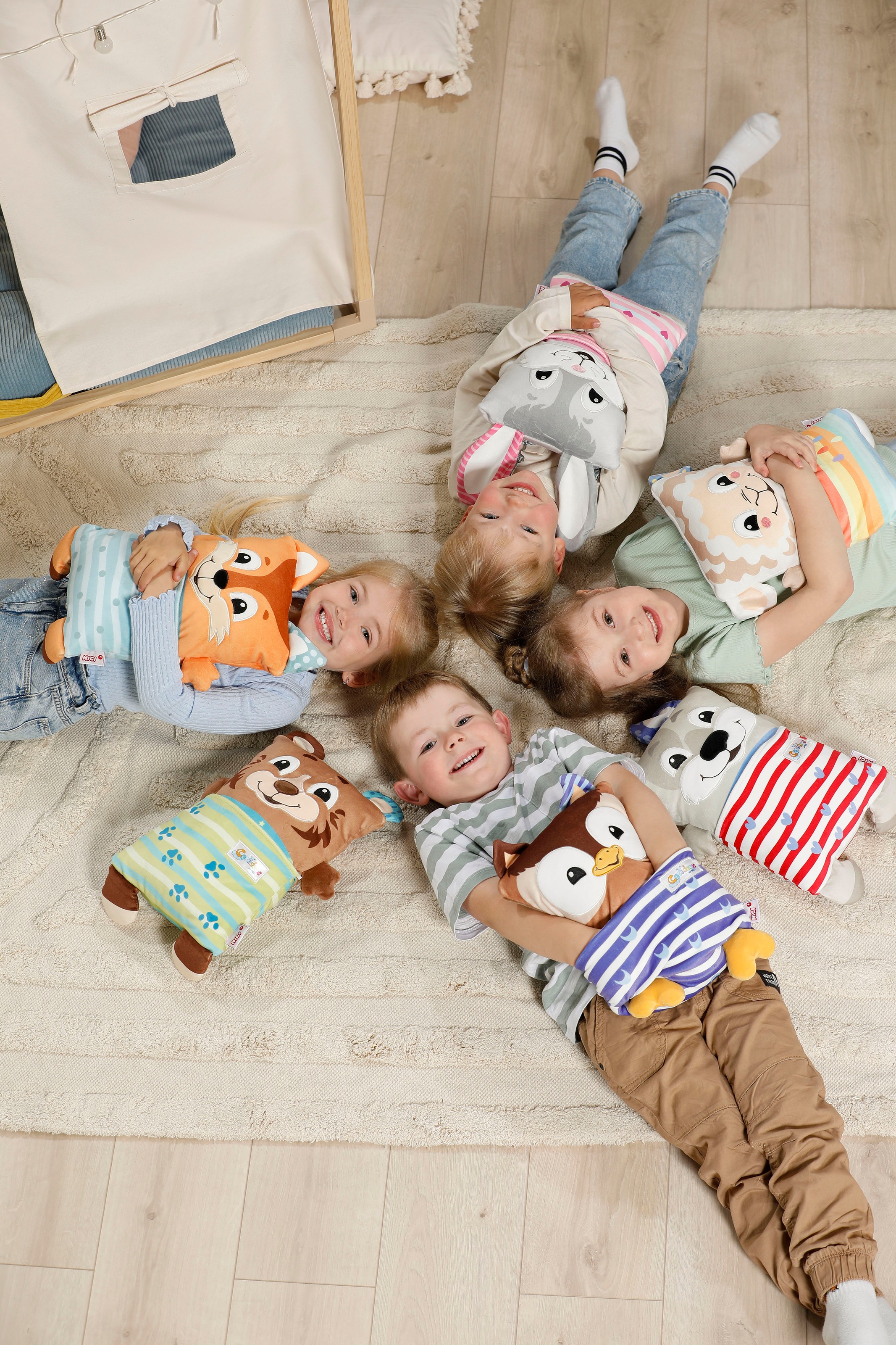 Nici Kuscheltier »Cosidoos, Fuchs mit Wendefunktion 30x20 cm«