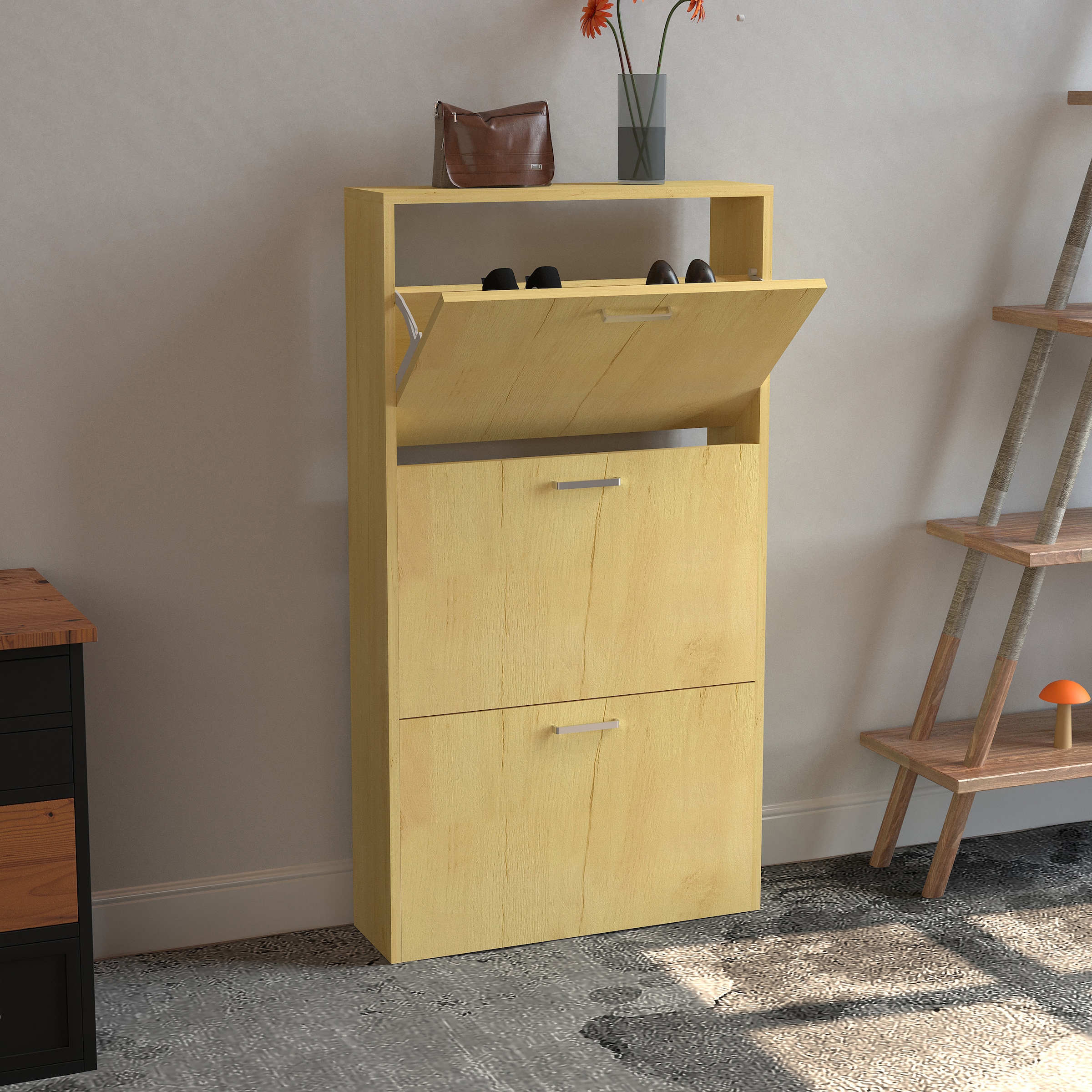 VCM Schuhschrank »Holz Regal Schuhschrank Schuhkipper Sulos M«
