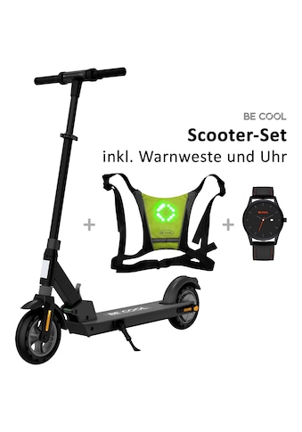 E-Scooter »eSC-Va1«, 25 km/h, 20 km - inklusive Warnweste und Armbanduhr