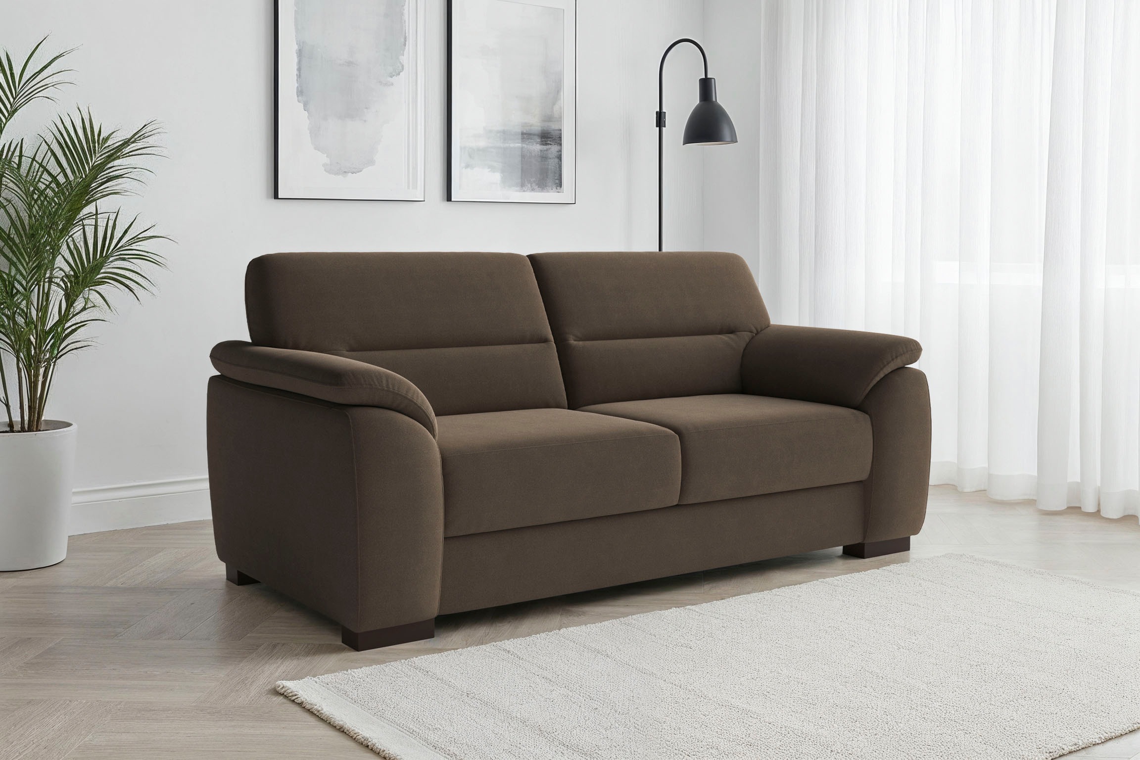 sit&more 3-Sitzer »Montego, B: 198 cm« mit Federkern