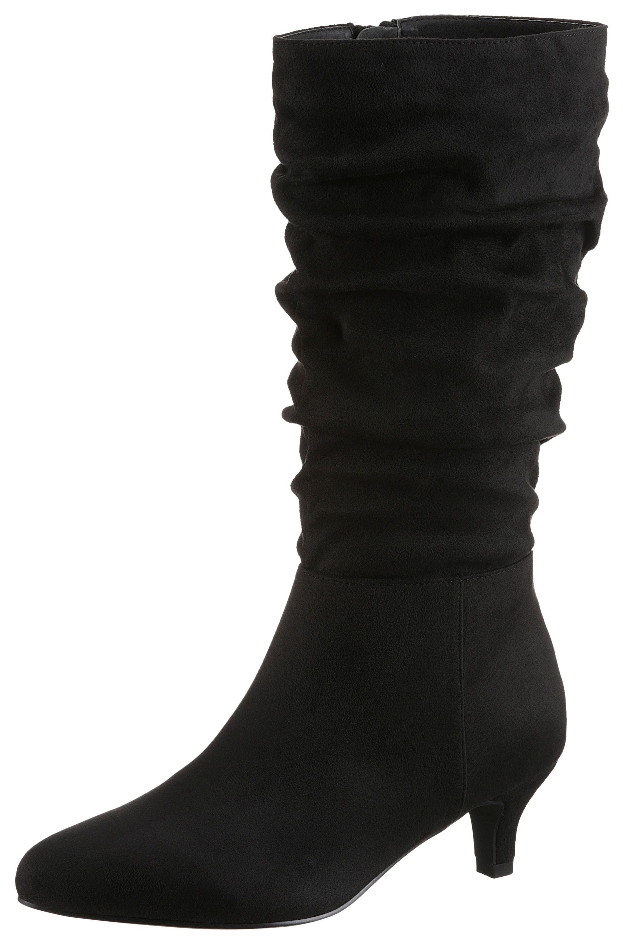 Aniston SHOES Stiefel  mit Raffungen am slouchy Schaft - NEUE KOLLEKTION