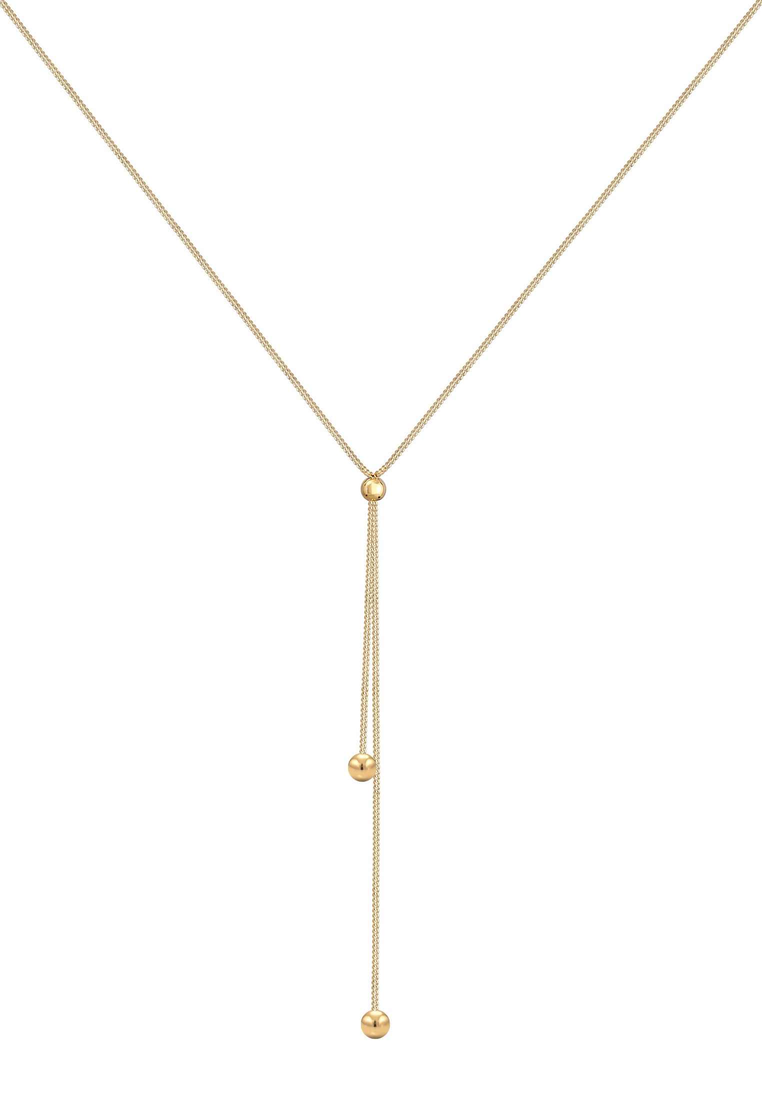 Elli Y-Kette »Halskette Y-Kette Kugel Ball 925 Sterling Silber«